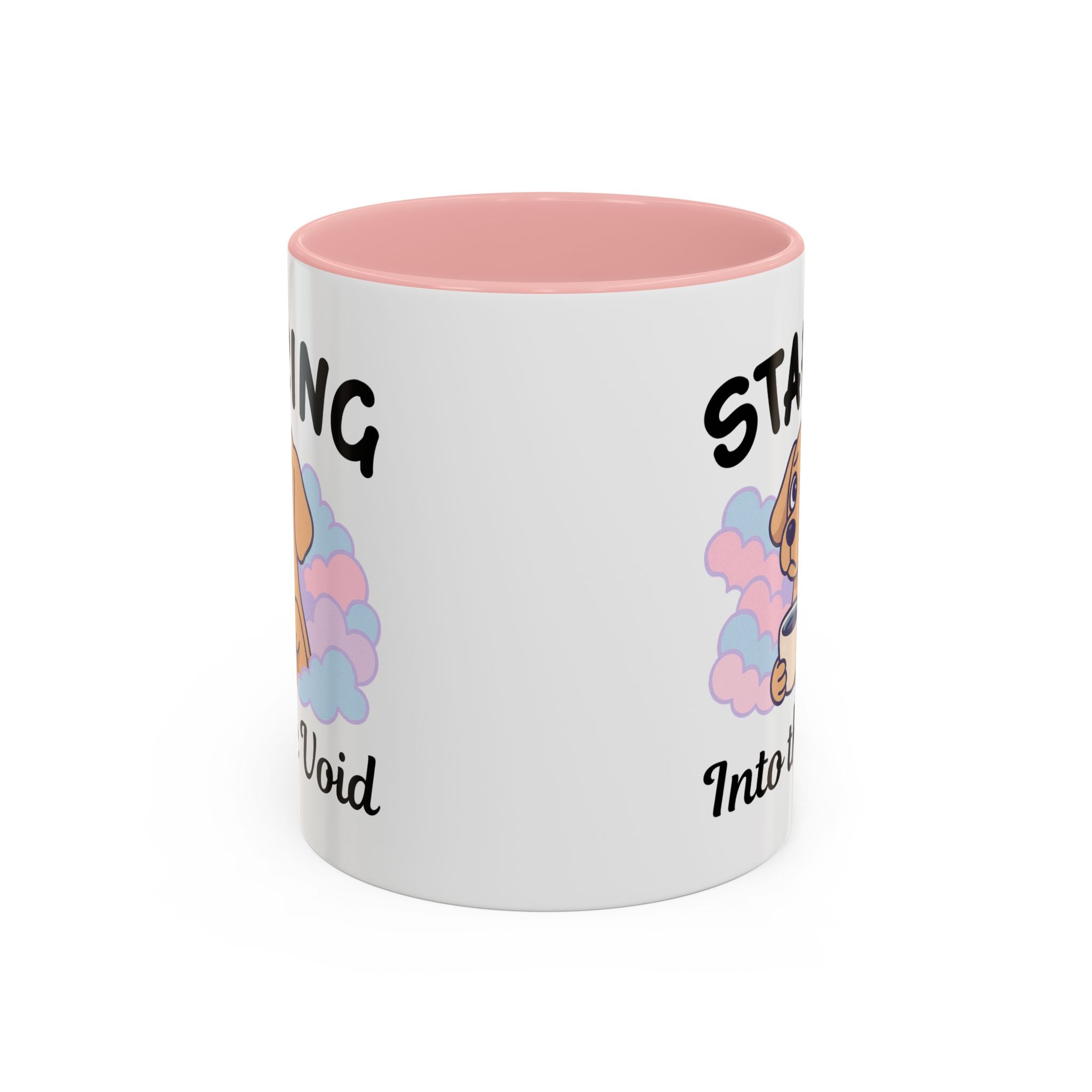 Cute Dog Coffee Mug for Animal Lovers, Staring Into the Void, Fun Gift for Pet Owners, Coffee Lovers, Cute Kitchen Decor