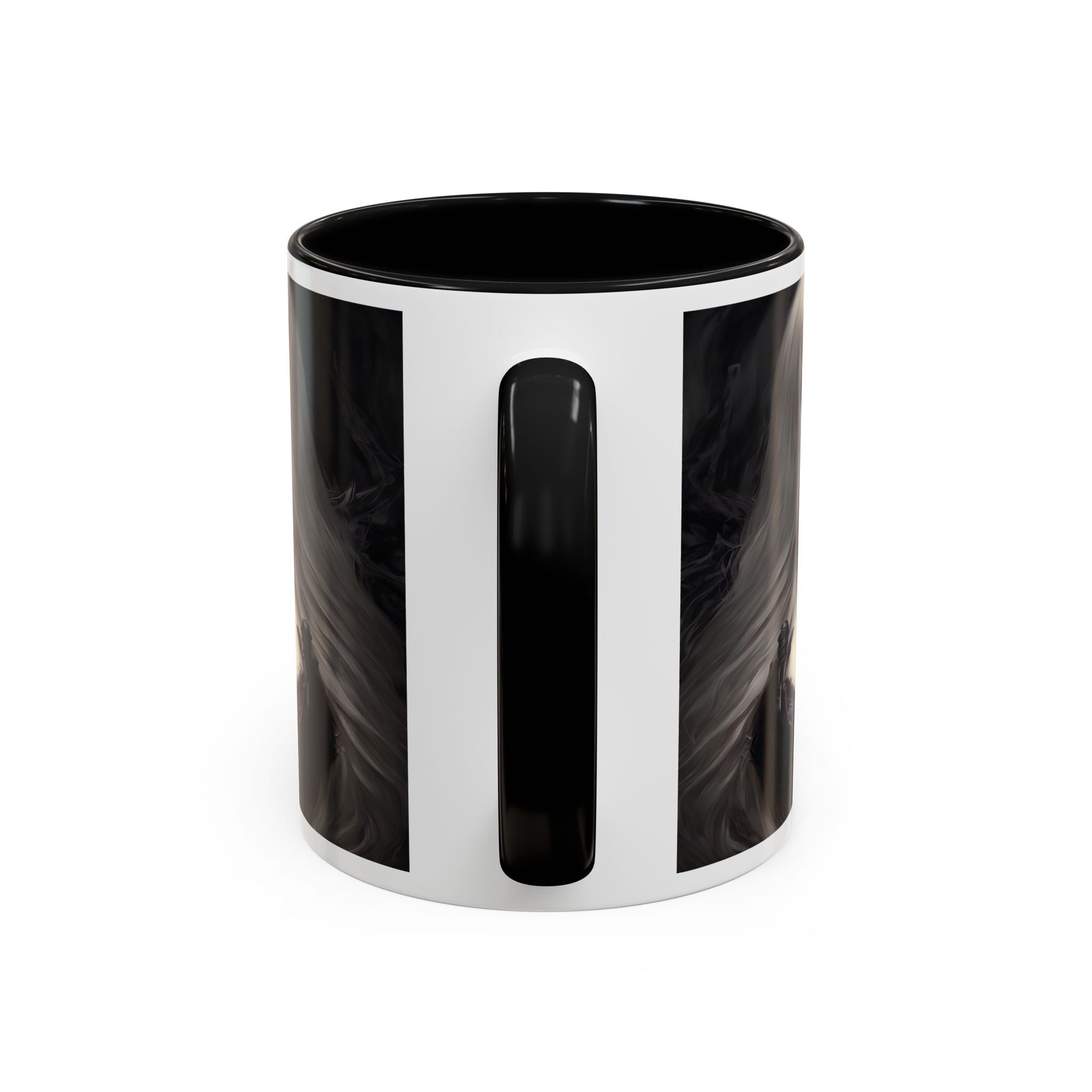 sexy busty woman vampire Gothic Fantasy Coffee Mug - 11oz & 15oz horror art