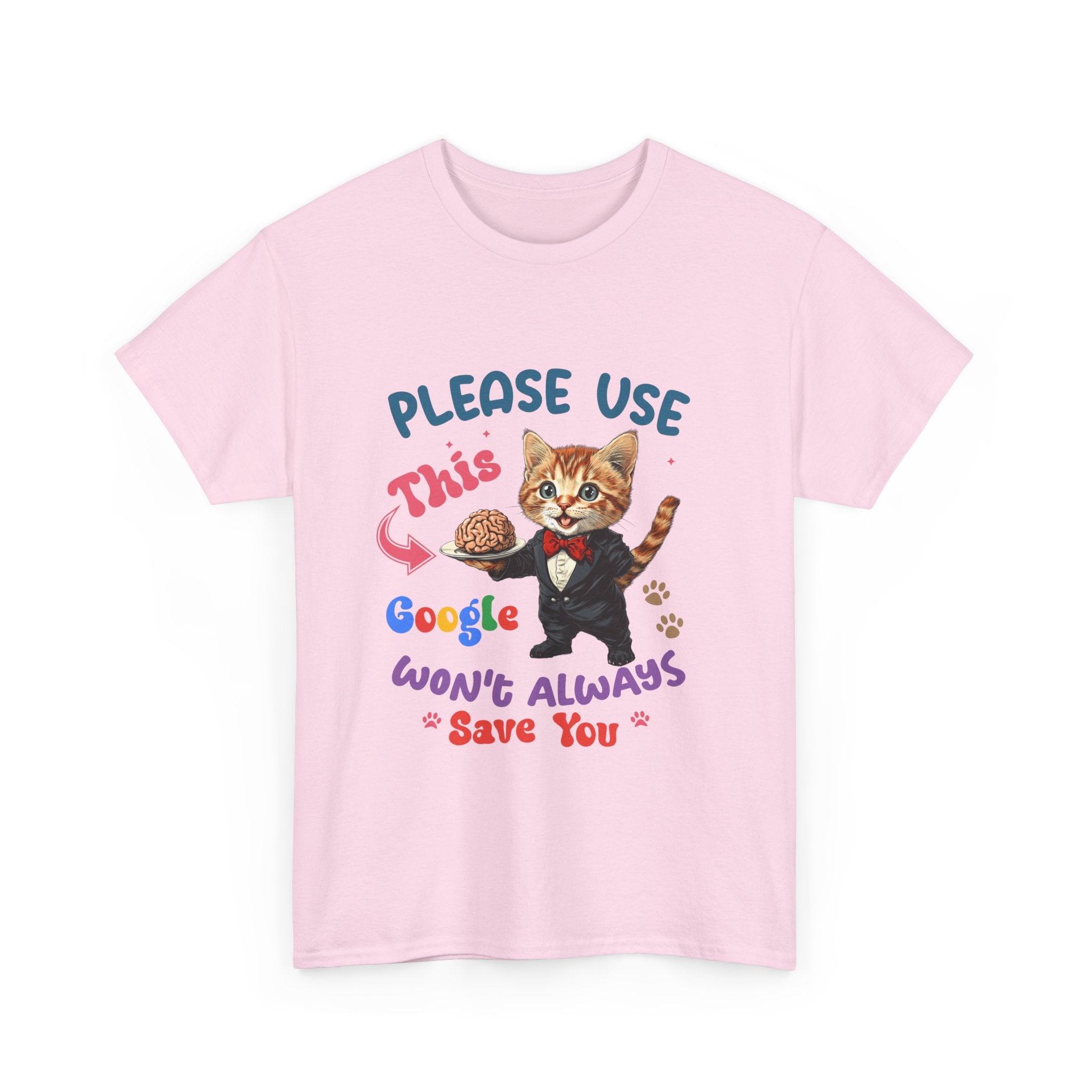 sarcasm Cat Quote Tee, Fun Cat T-Shirt, Funny Gift for Cat Lovers, Humor Shirt, Unique Pet Owner Apparel, Cute Pet Humor