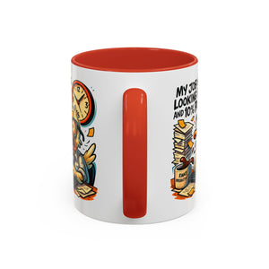 Funny Office Duck Coffee Mug | Perfect Gift for Office Workers, Desk Jokes, Humor, Funny Barista Mug, Creative Gift Idea