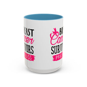 Breast Cancer Survivors Coffee Mug, Inspirational Cancer Gift, Supportive Awareness Mug, Gift for Survivors, Encouraging Morning Coffee