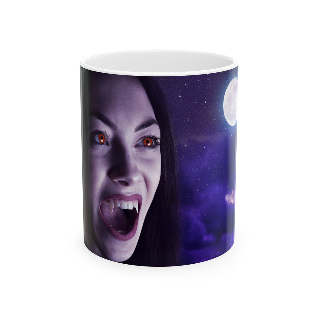 vampire moon sky  Ceramic Mug 11oz