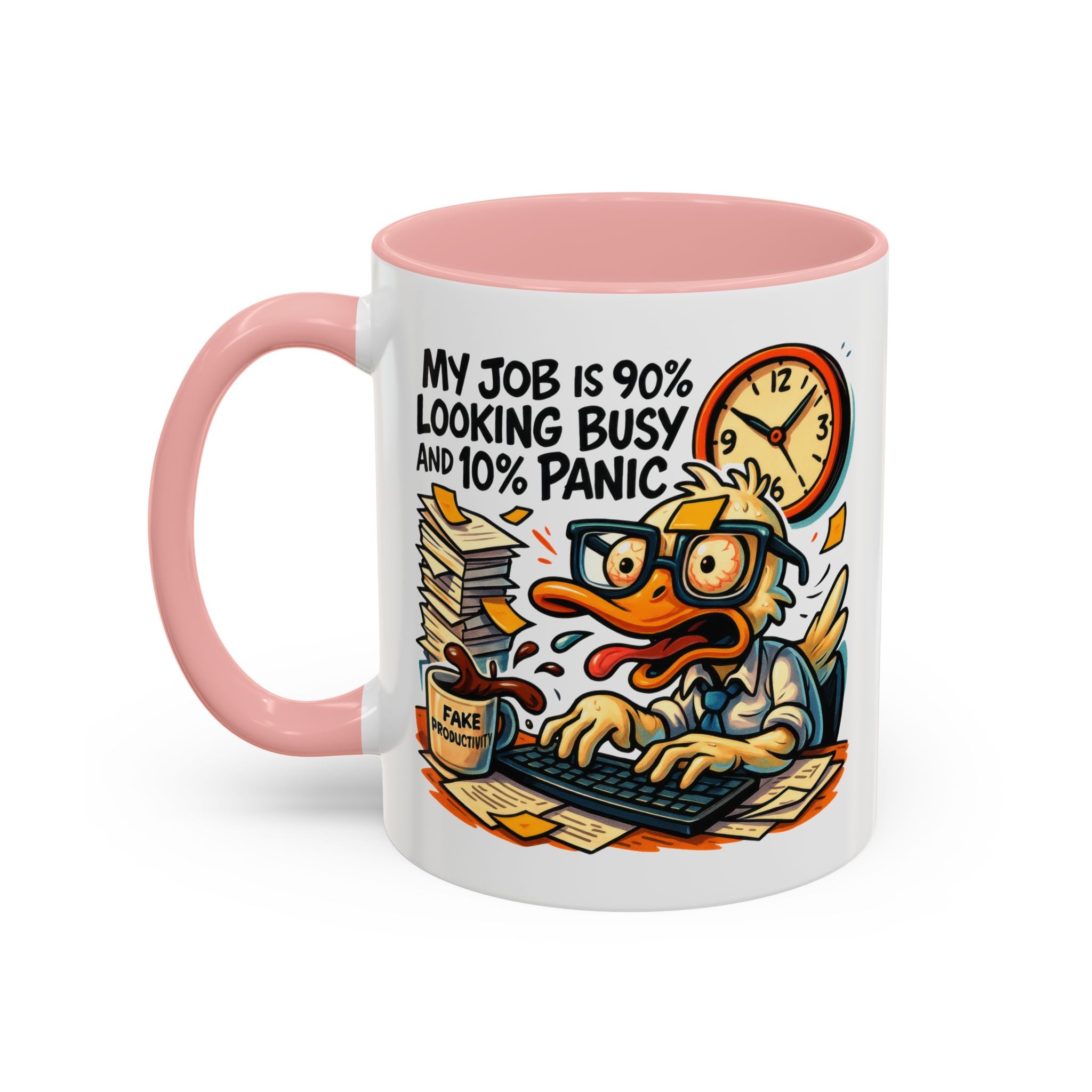 Funny Office Coffee Mug - Perfect Gift for Coworkers, Work from Home, Funny Gag Gift, Unique Desk Accessory, Humor Mug