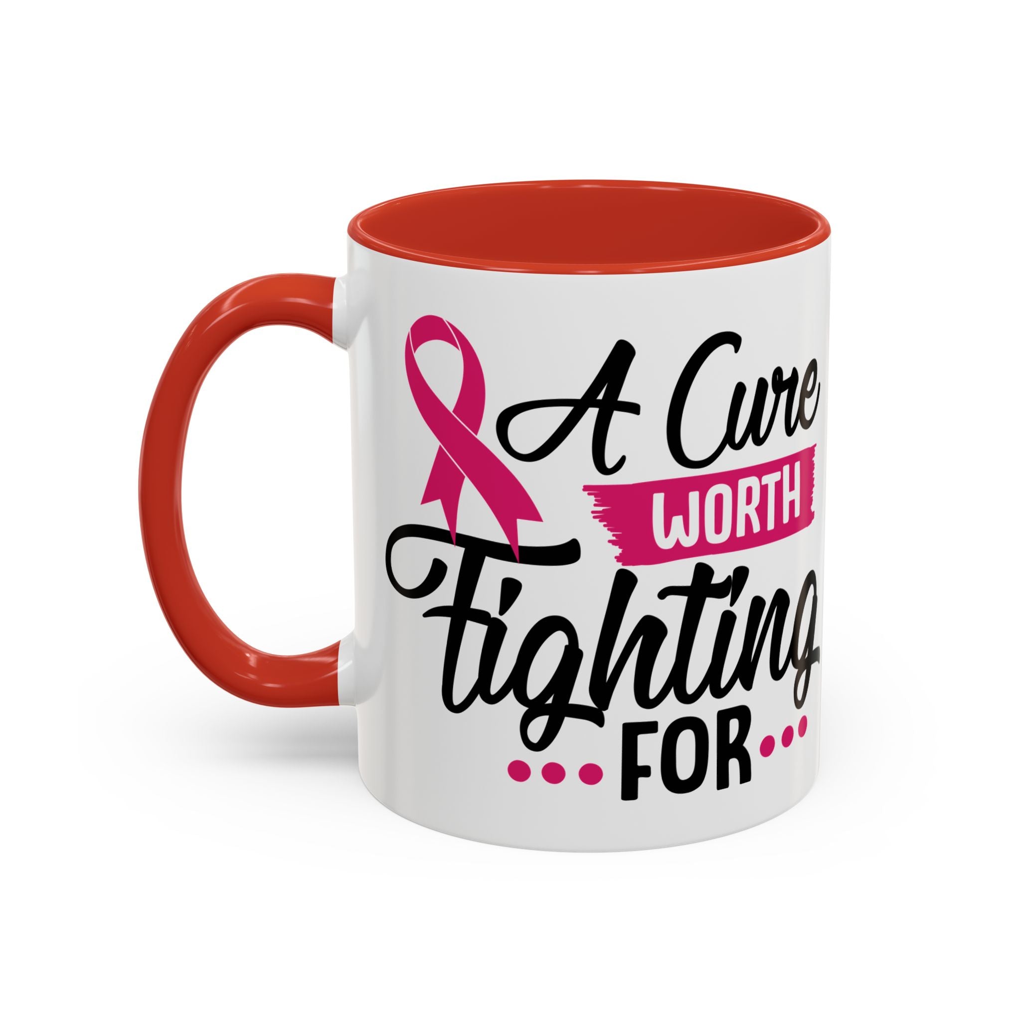 Inspirational Breast Cancer Awareness Mug, Supportive Gift for Fighters, 11oz & 15oz Coffee Cup - Perfect for Fundraisers, Hope, [...]
