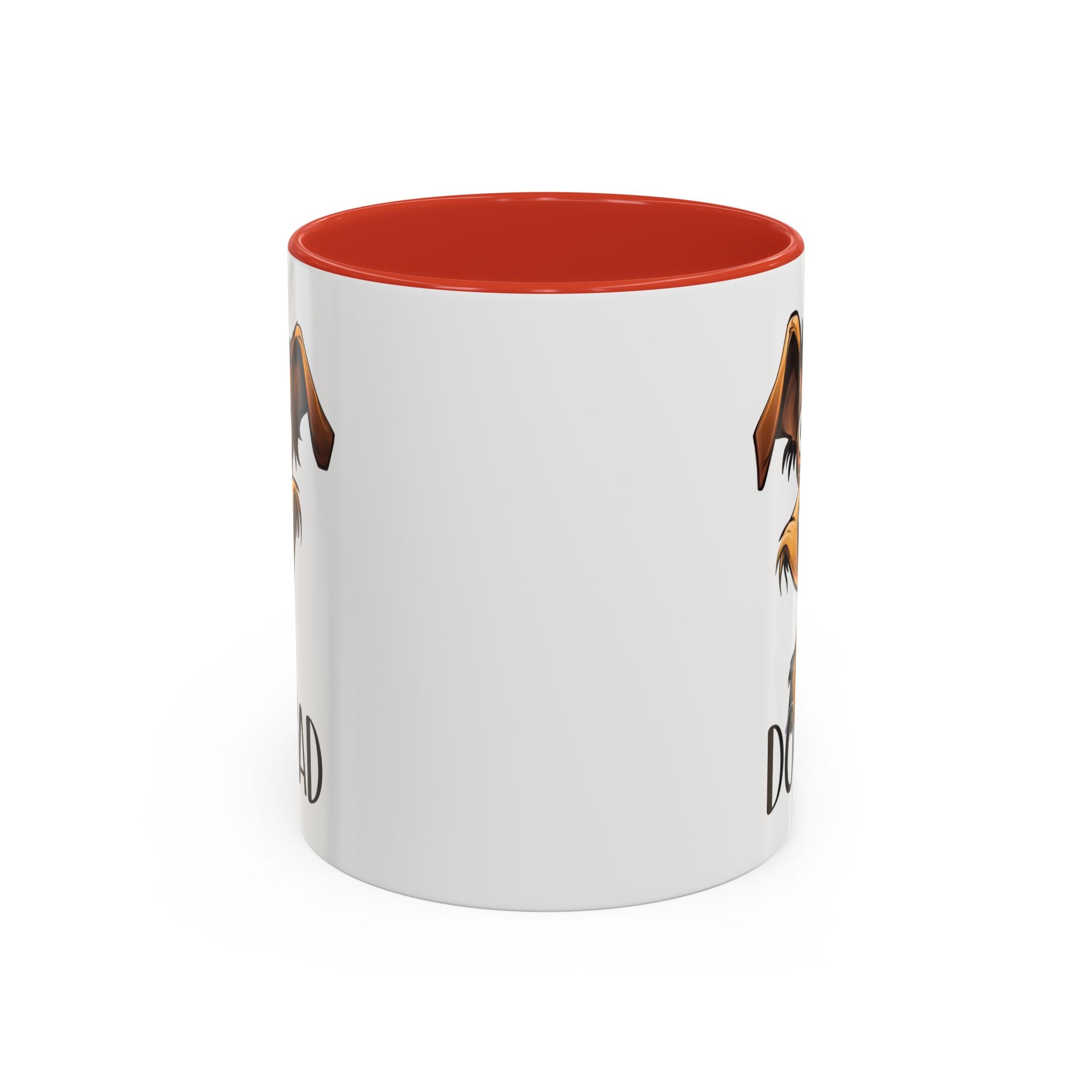Dog Dad Accent Coffee Mug - Fun Gift for Dog Lovers, Pet Fathers, Father's Day, Birthday, Coffee Lovers