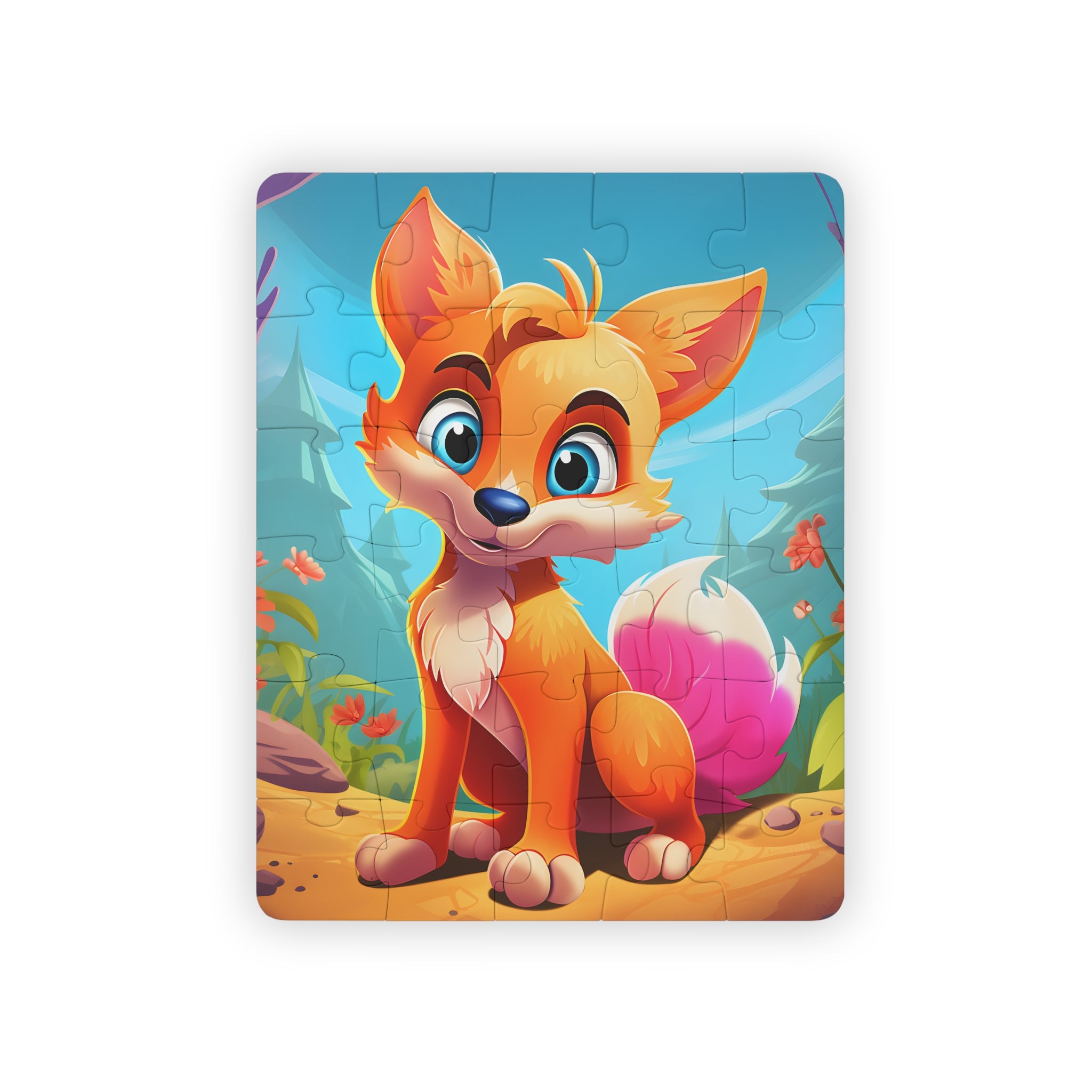 Fox Kids' Puzzle, 30-Piece | Fun Family Activity, Educational Game, christmas Gift, Creative Playtime
