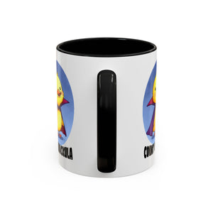 Cute Count Quackula Accent Coffee Mug - Adorable Gift for Coffee Lovers, Halloween Decor, Chick Collectors, Quirky Kitchen