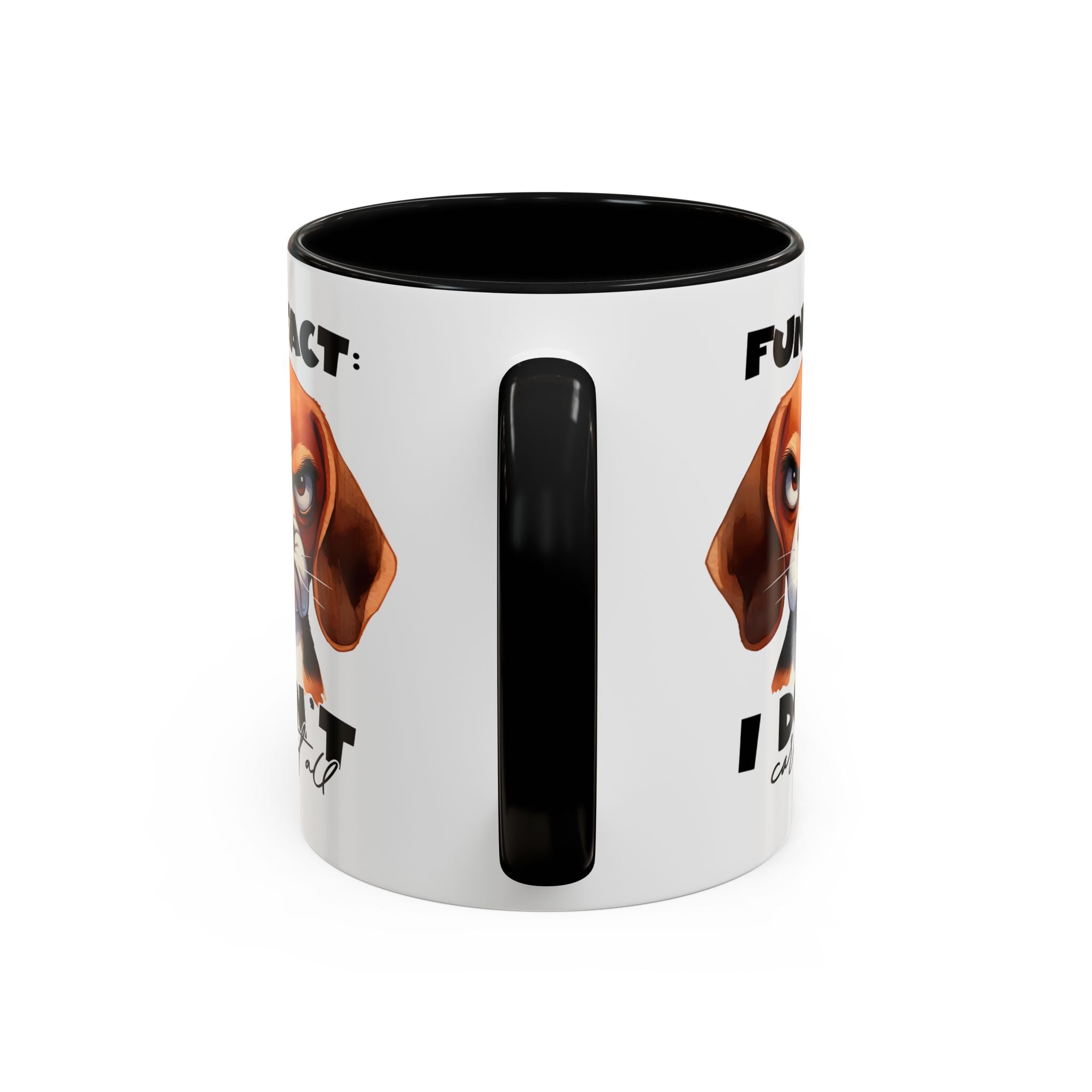 Funny Dog Accent Coffee Mug - Beagle Lover Gift, Pet Owner Present, Unique Animal Mug, Quirky Home Decor, Fun Fact Design