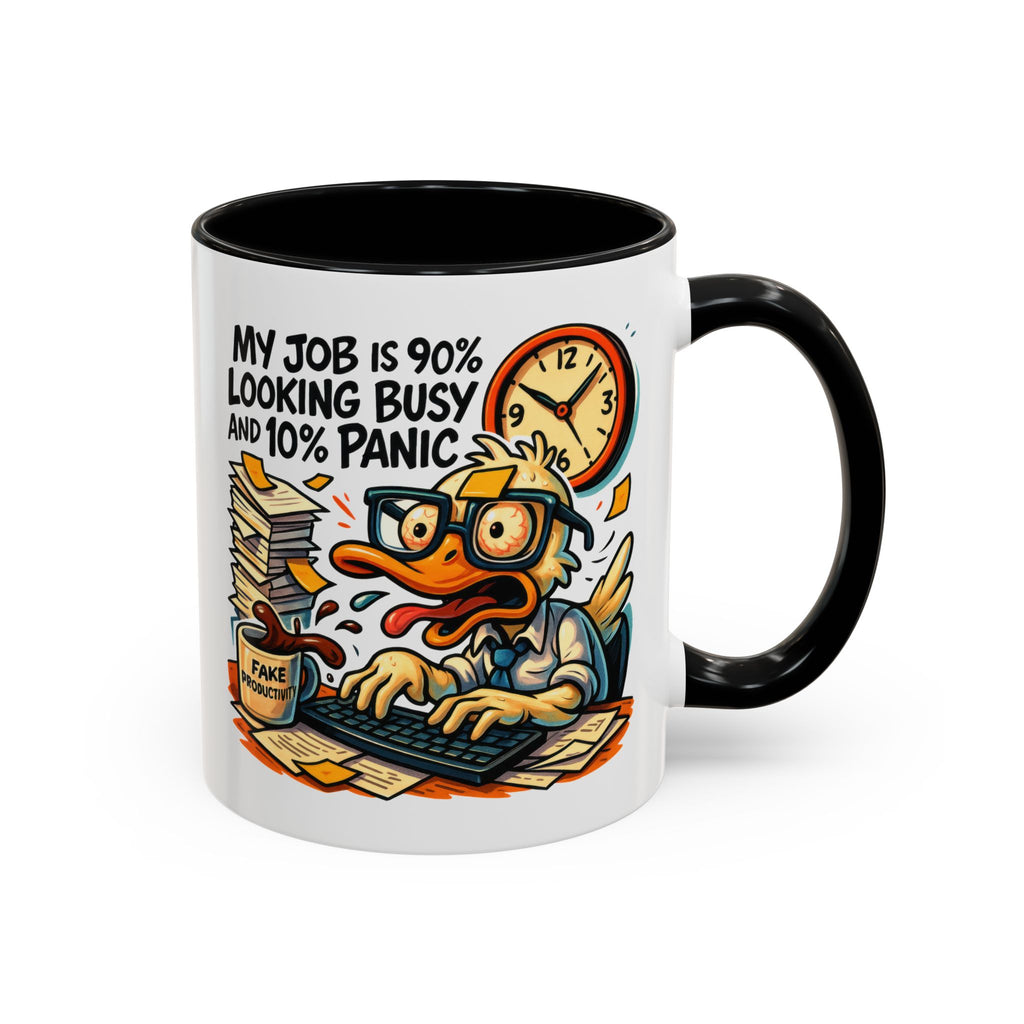 Funny Office Coffee Mug - Perfect Gift for Coworkers, Work from Home, Funny Gag Gift, Unique Desk Accessory, Humor Mug