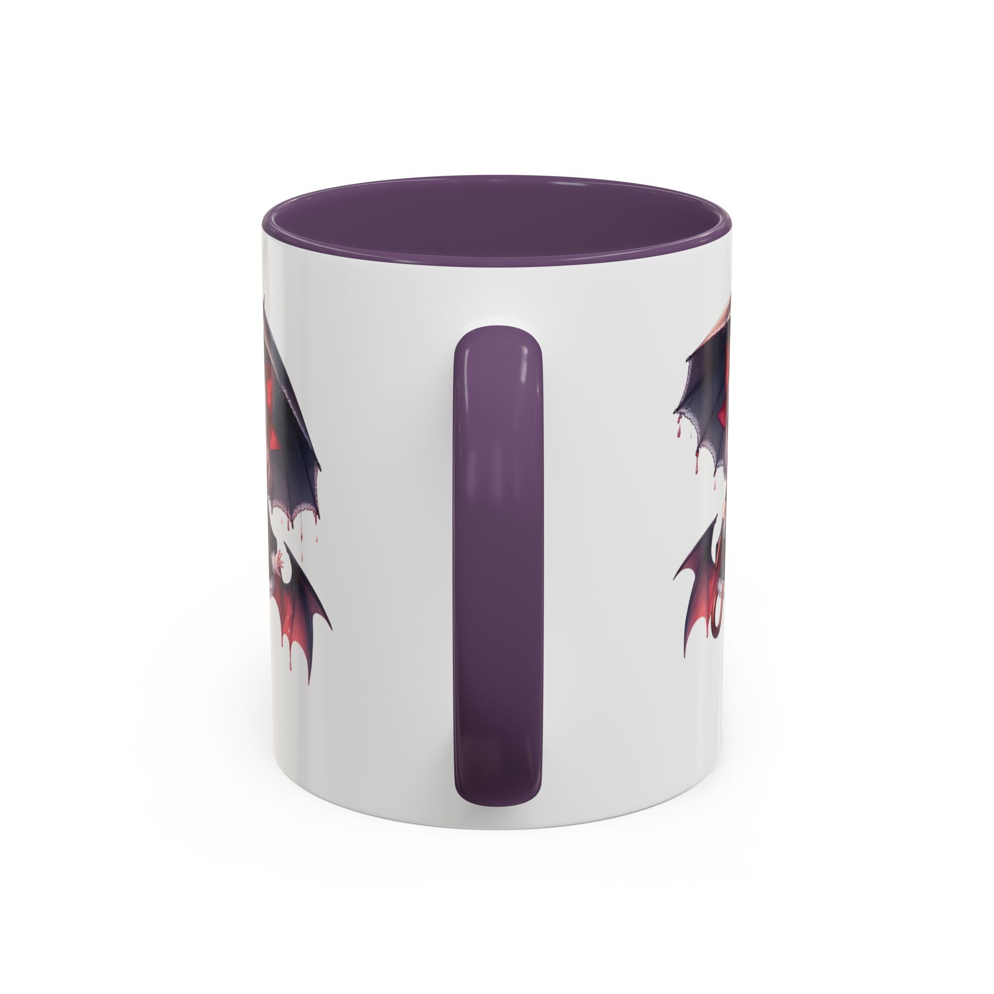 Gothic vampire girl  horror art Accent Coffee Mug (11, 15oz)
