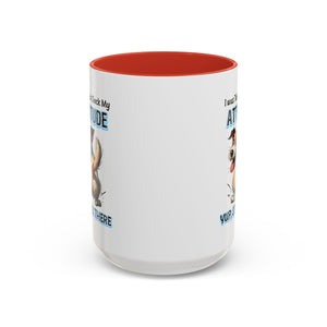 Funny Dog Attitude Coffee Mug - 11 & 15oz sassy animal lover