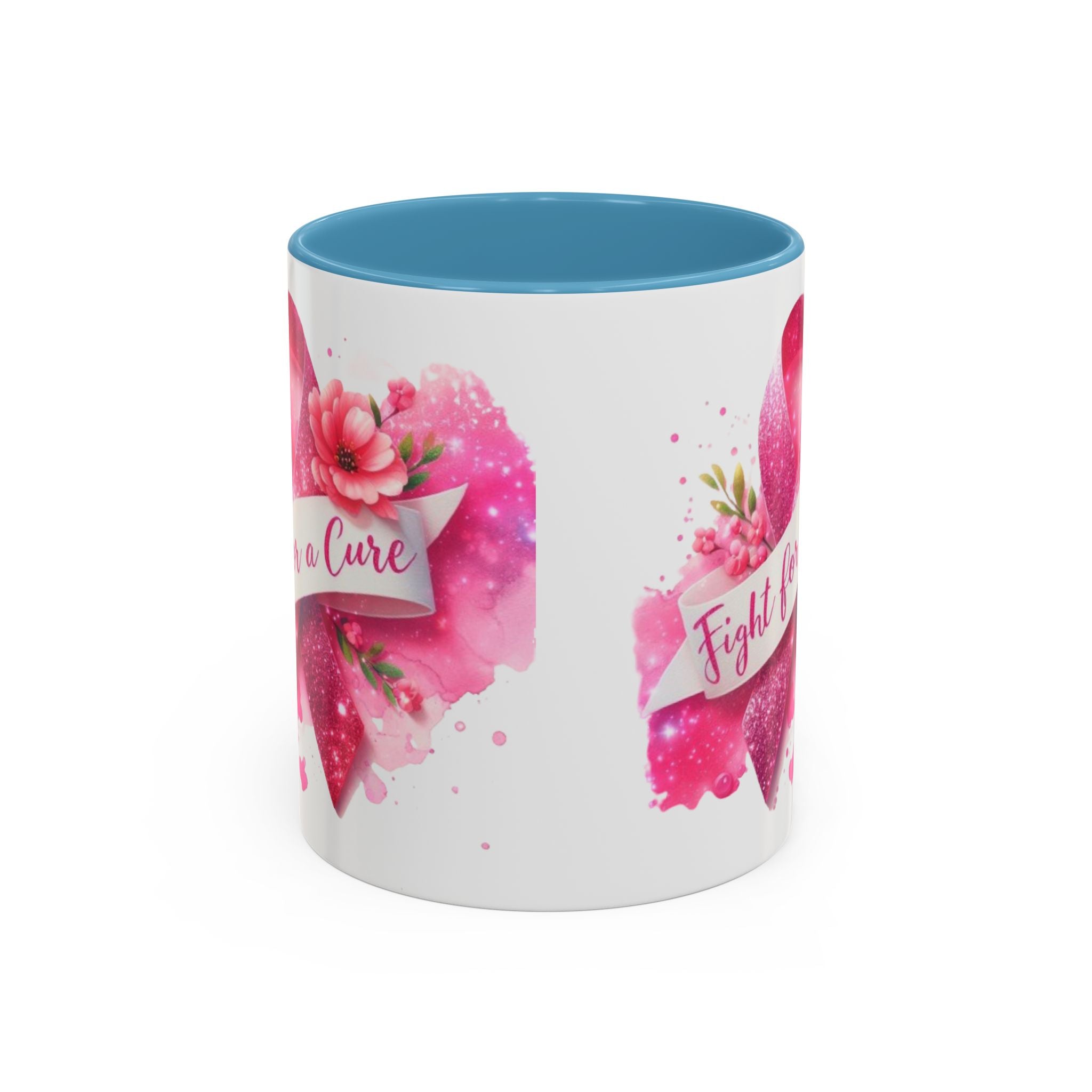 Inspirational Breast Cancer Awareness Coffee Mug - Fight for a Cure, Support Cancer Survivors, Gifts for Her, Pink Ribbon Design, [...]