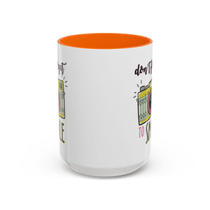 Inspirational Coffee Mug - 'Don't Forget to Smile' mental health