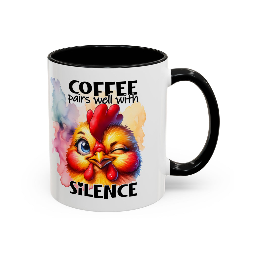 attitude Coffee Mug, Funny Chickens, Perfect Gift for Coffee Lovers, Kitchen Decor, Unique Drinkware, Morning Vibes
