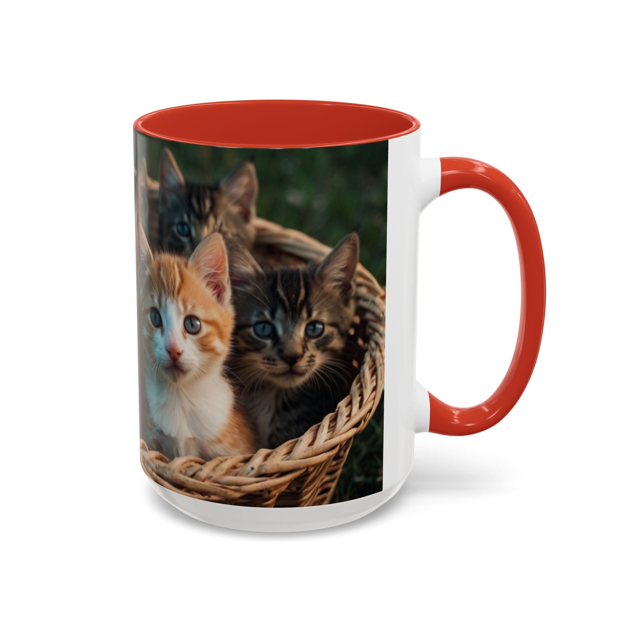 Cute Cat Coffee Mug - Perfect Gift for Cat Lovers family of animal love