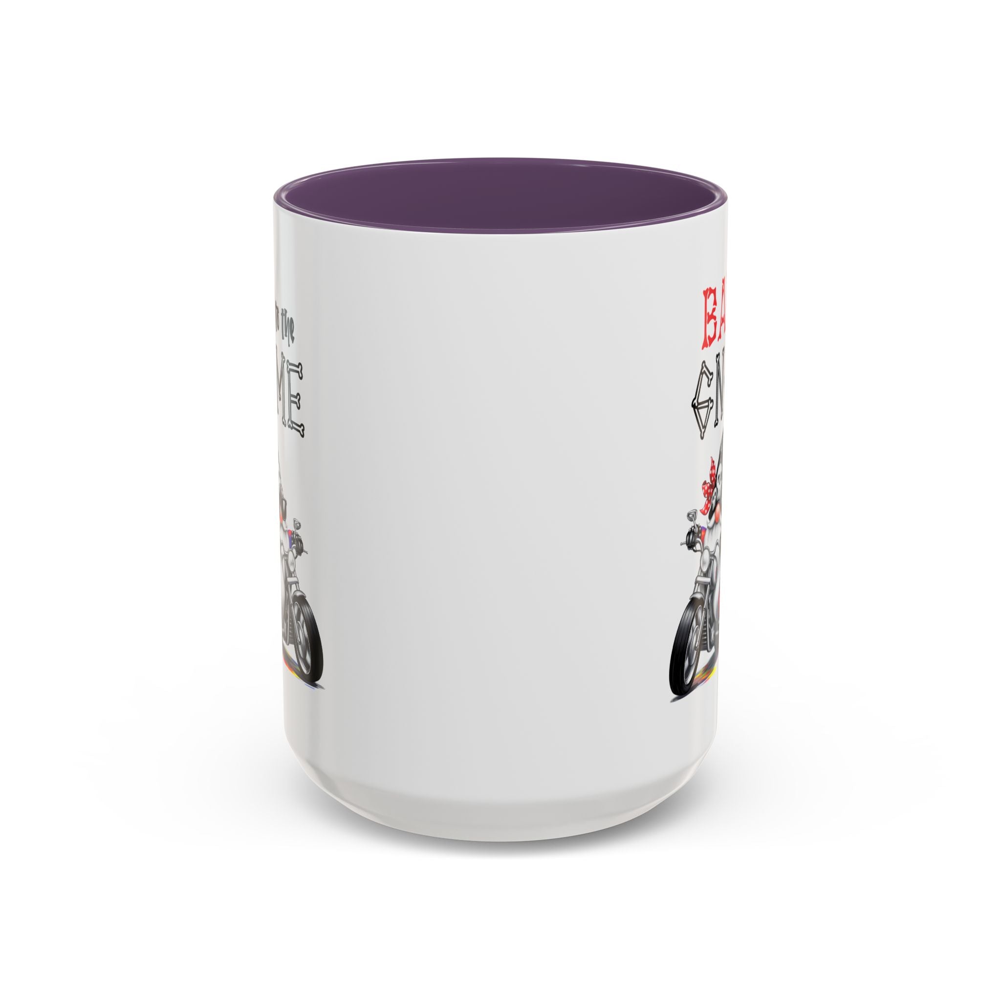 Bad to the Gnome Coffee Mug - 11oz & 15oz Accent Mugs for Bikers & Gnome Lovers