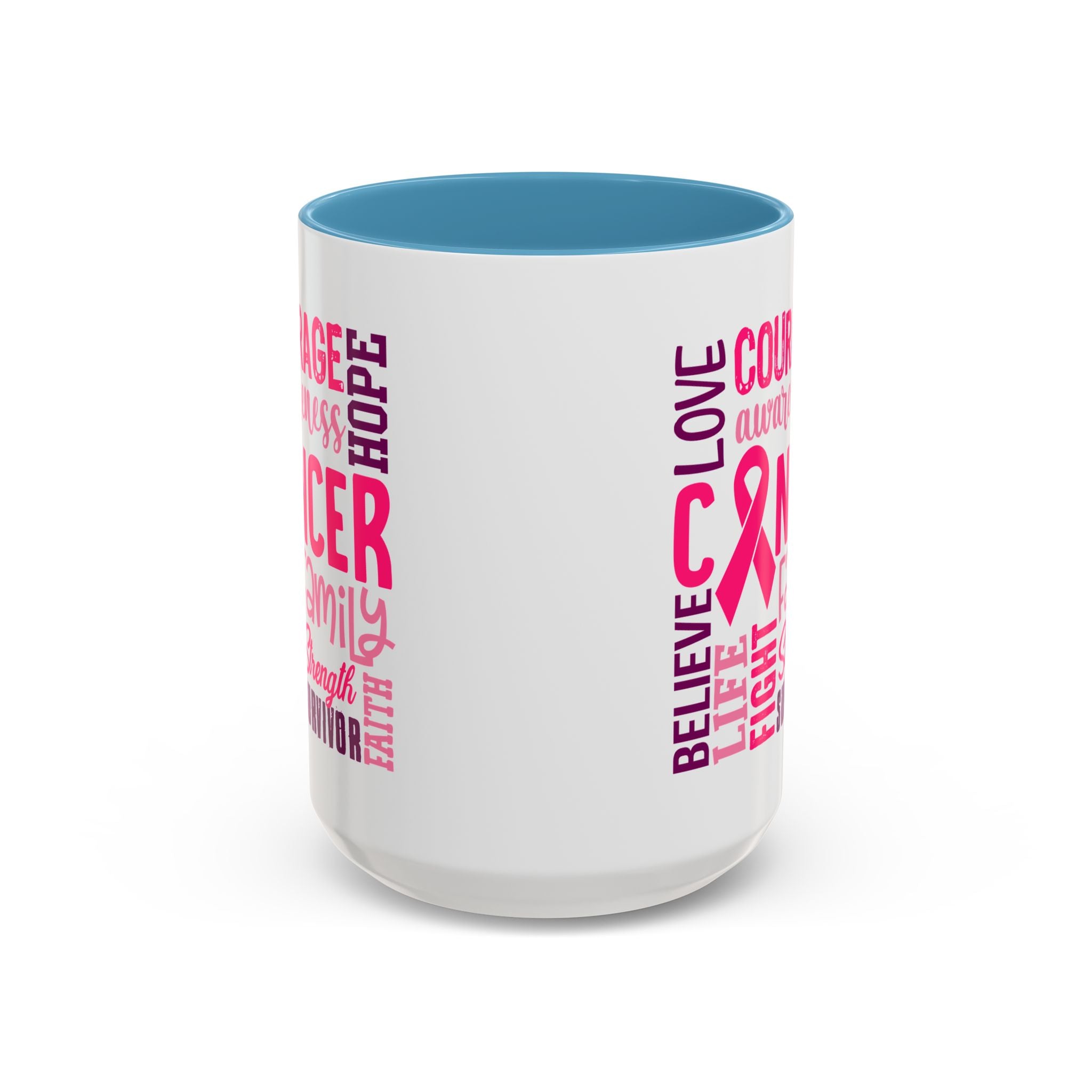 Inspirational Cancer Awareness Coffee Mug, Support Gift, Hope for Survivors, Breast Cancer Month, Motivational Mug, Encouragement Mug