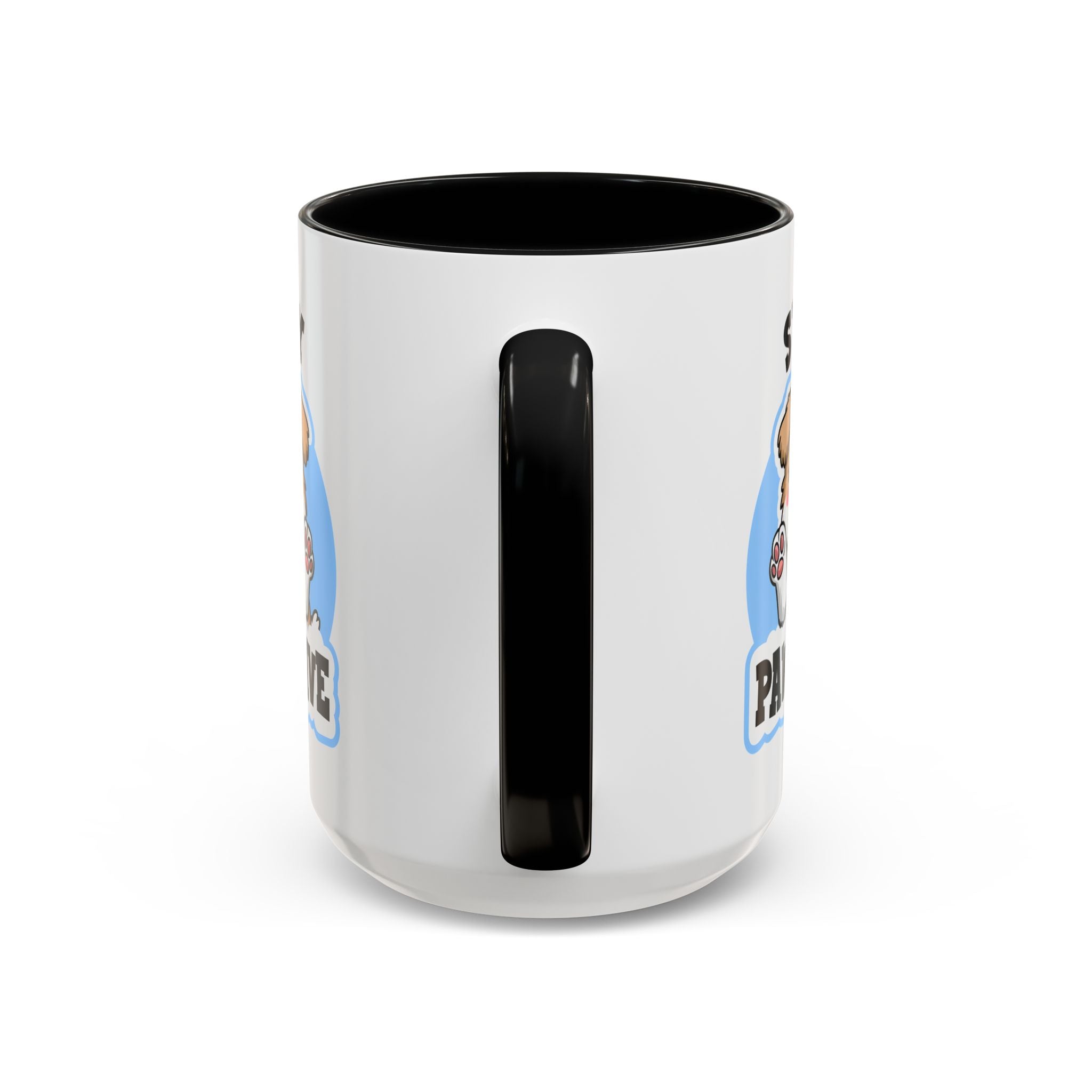 Cute Stay Pawsitive Coffee Mug - Perfect Gift for Dog Lovers mental health