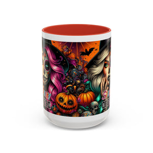 Spooky Bitch Halloween Coffee Mug - 11oz & 15oz | Witchy Vibes for Gifting, Halloween Decor, Fun Coffee Lover Gift, Spooky Season Must-Have