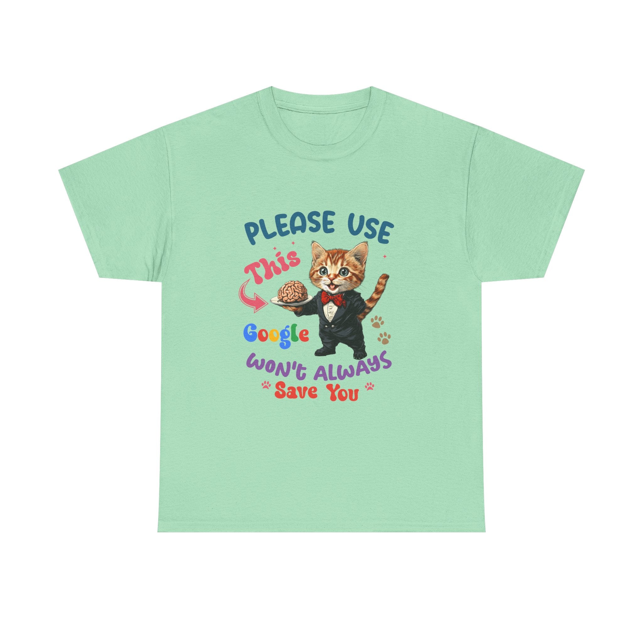 sarcasm Cat Quote Tee, Fun Cat T-Shirt, Funny Gift for Cat Lovers, Humor Shirt, Unique Pet Owner Apparel, Cute Pet Humor