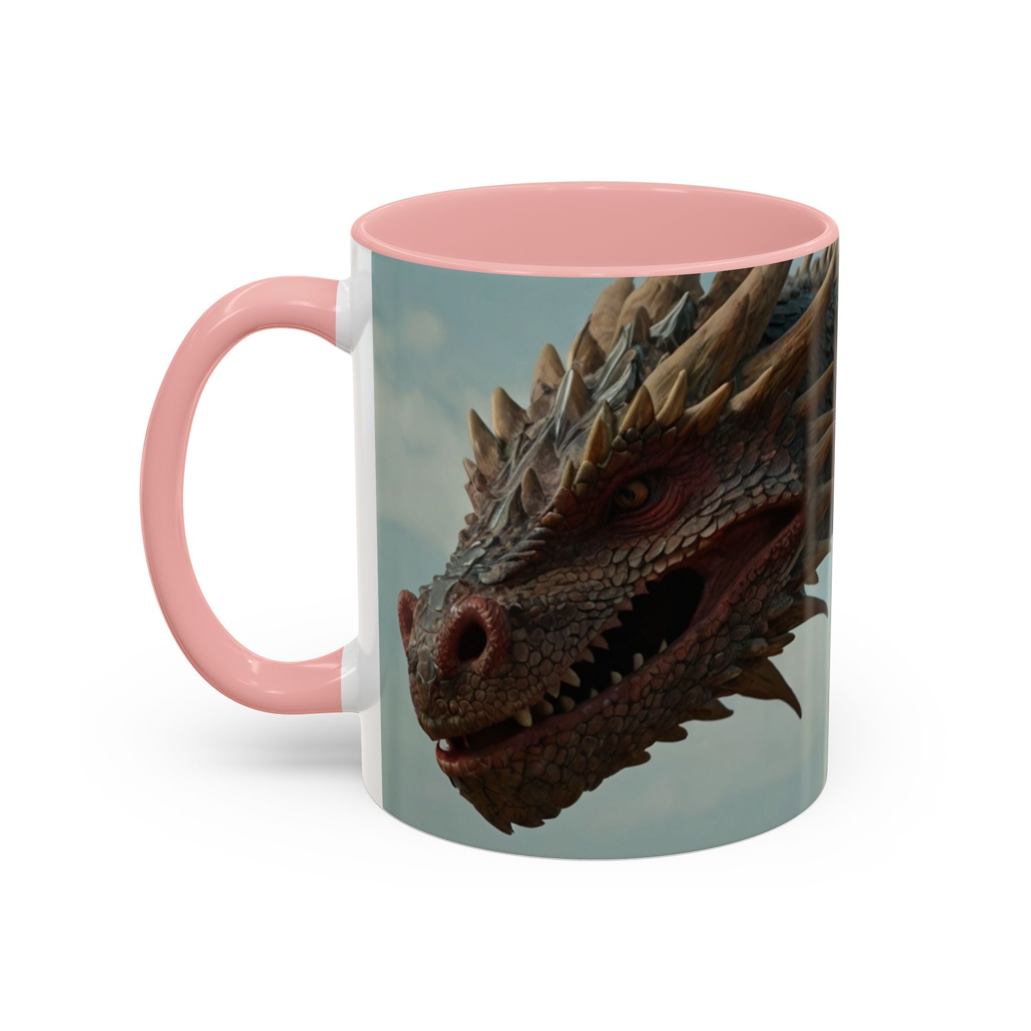 Dragon warrior Fantasy-Themed Accent Coffee Mug gothic