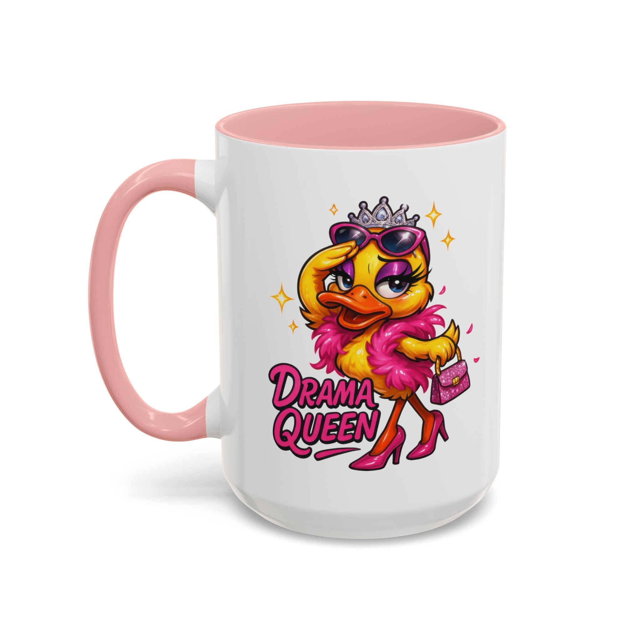 Drama Queen Coffee Mug, Funny Mug for Her, Gift for Drama Lovers, Sassy Office Mug, Unique Present for Birthdays
