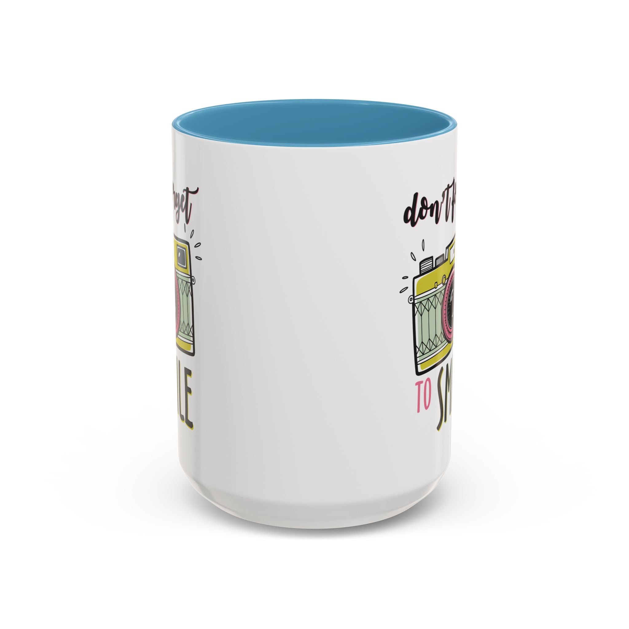 Inspirational Coffee Mug - 'Don't Forget to Smile' mental health