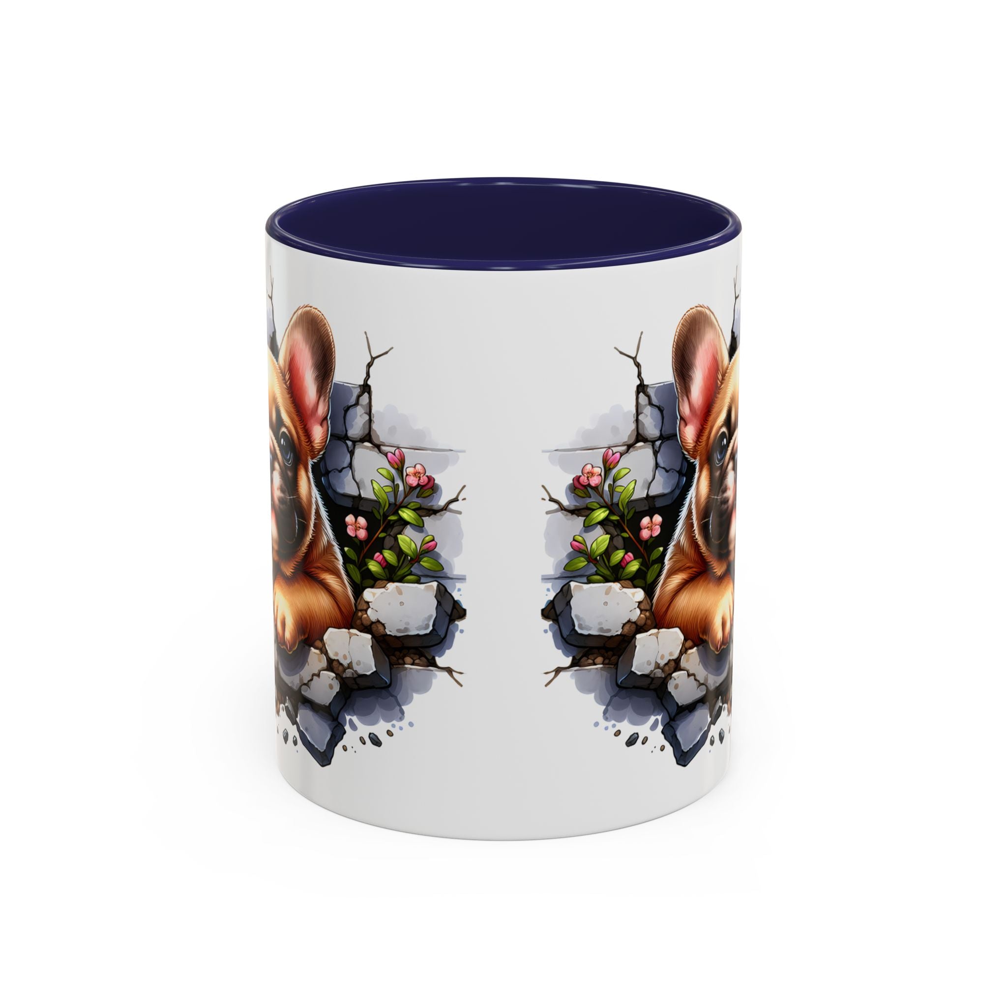 Charming Dog-Themed Coffee Mug, Perfect for Pet Lovers, Gift for Dog Owners, Cute French Bulldog Art, Ideal for Birthdays and Holidays