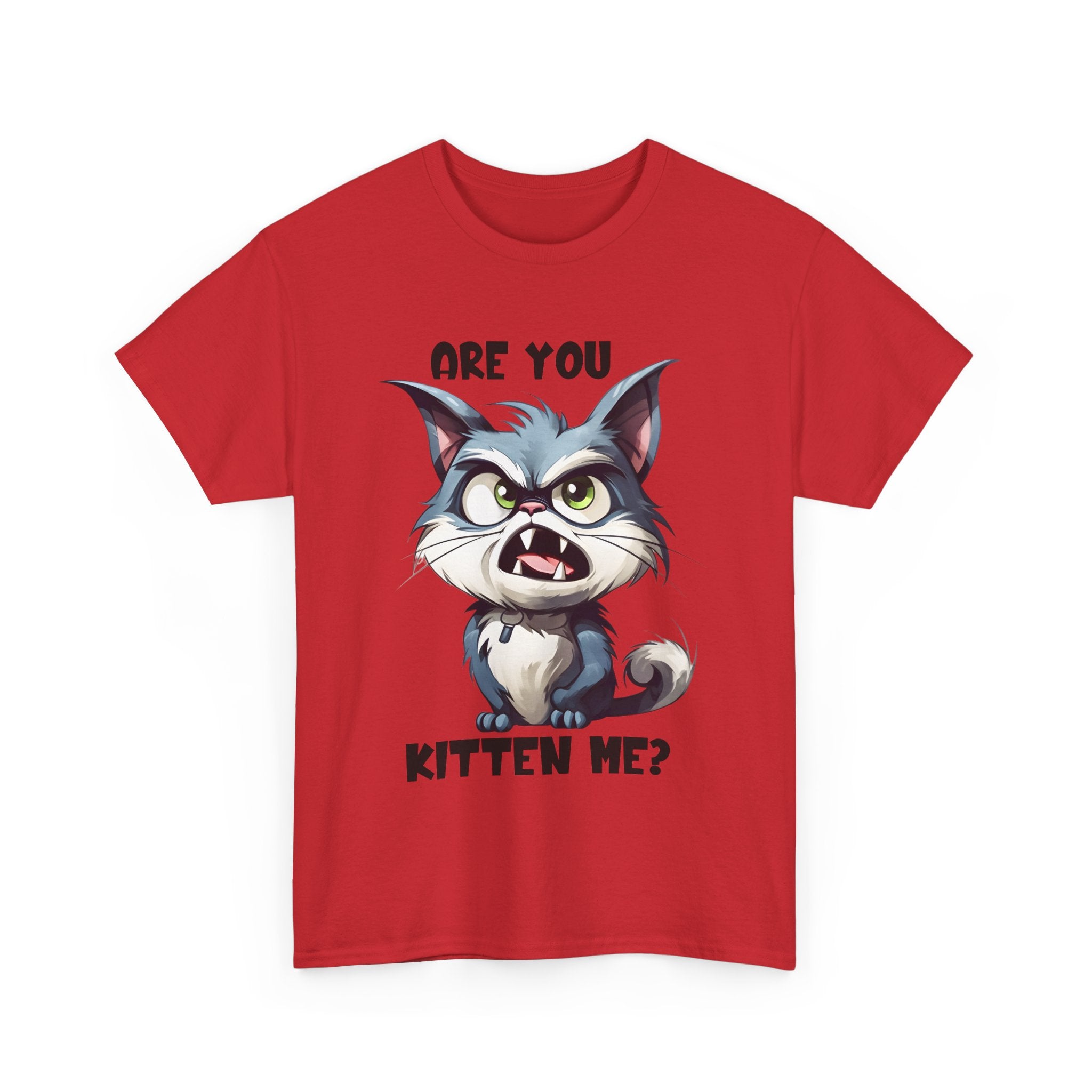 Are You Kitten Me? Cat Lover Tee, Funny T-Shirt, Gift for Cat Owners, Unisex Cotton Tee, Cute Kitten Shirt, Pet Lovers Apparel