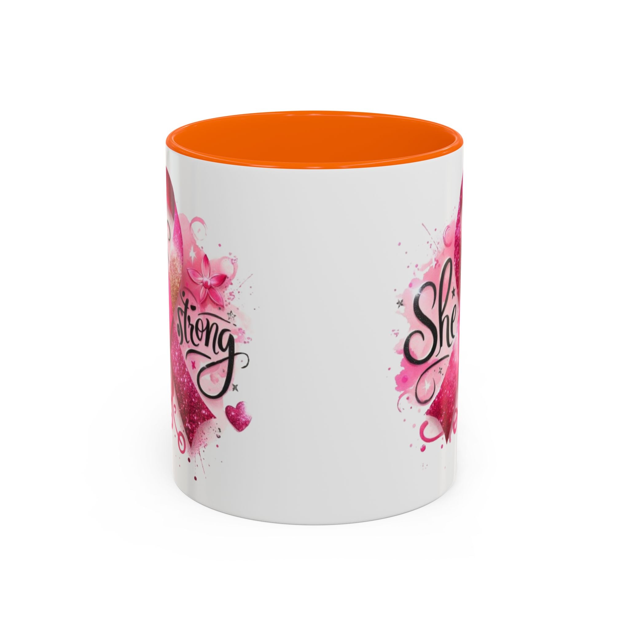 Empowering Pink Ribbon Coffee Mug - Gift for Survivors, Breast Cancer Awareness, Motivational Mug, Inspirational Drinkware, Self-Care Gift