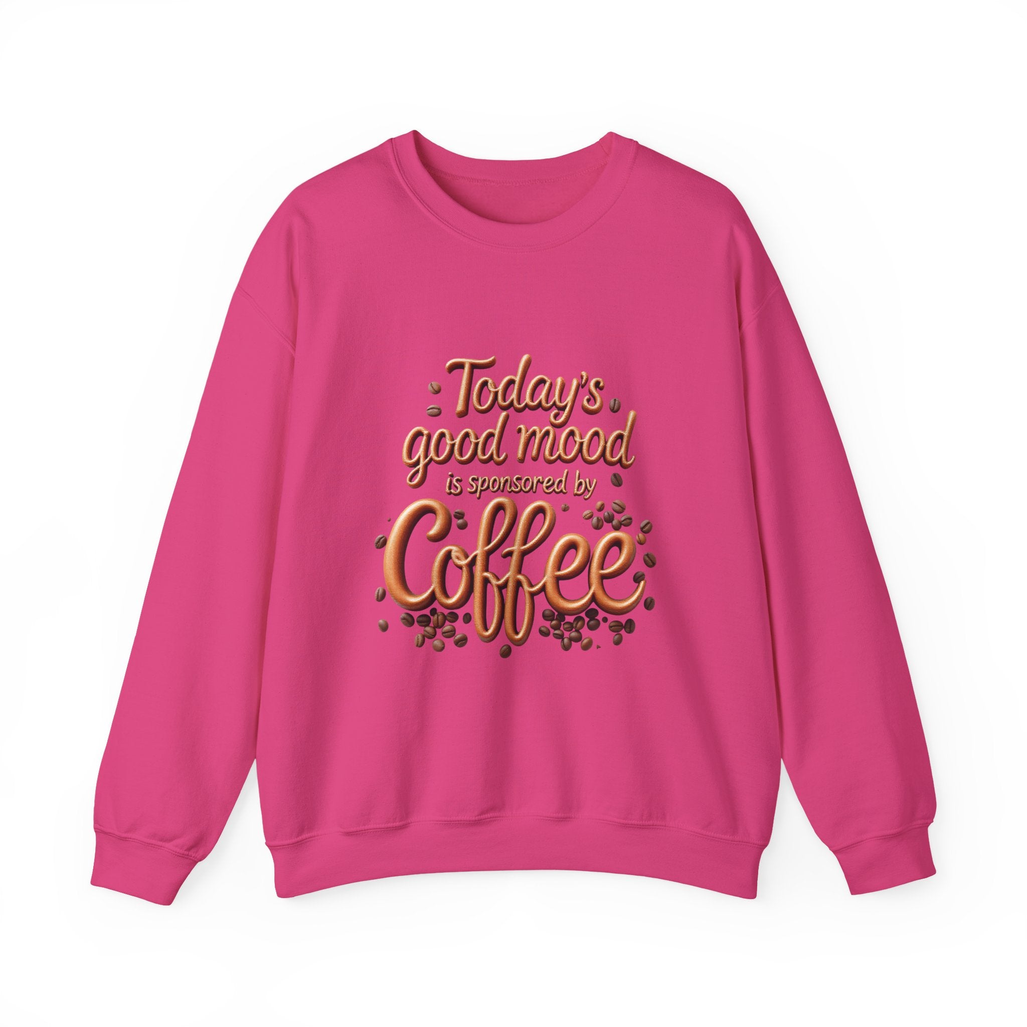 Coffee Mood Crewneck Sweatshirt - Cozy Gift for Coffee Lovers, Perfect for Birthdays, Holidays, Casual Days, Comfortable Wear