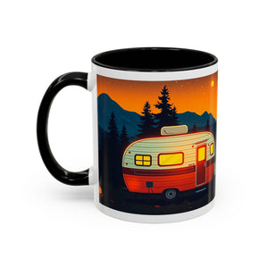 Camping Therapy Mug - Adventure Lover's Coffee Cup, Gift for Campers, Hiking Drinkware, Outdoorsy Coffee Mug, Nature Lover's Cup