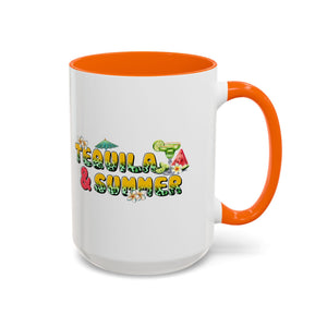 Summer Vibes Coffee Mug - Tequila & Summer Design