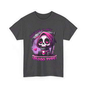 My blood type is coffee Unisex Heavy Cotton Tee by abc school fundraiser