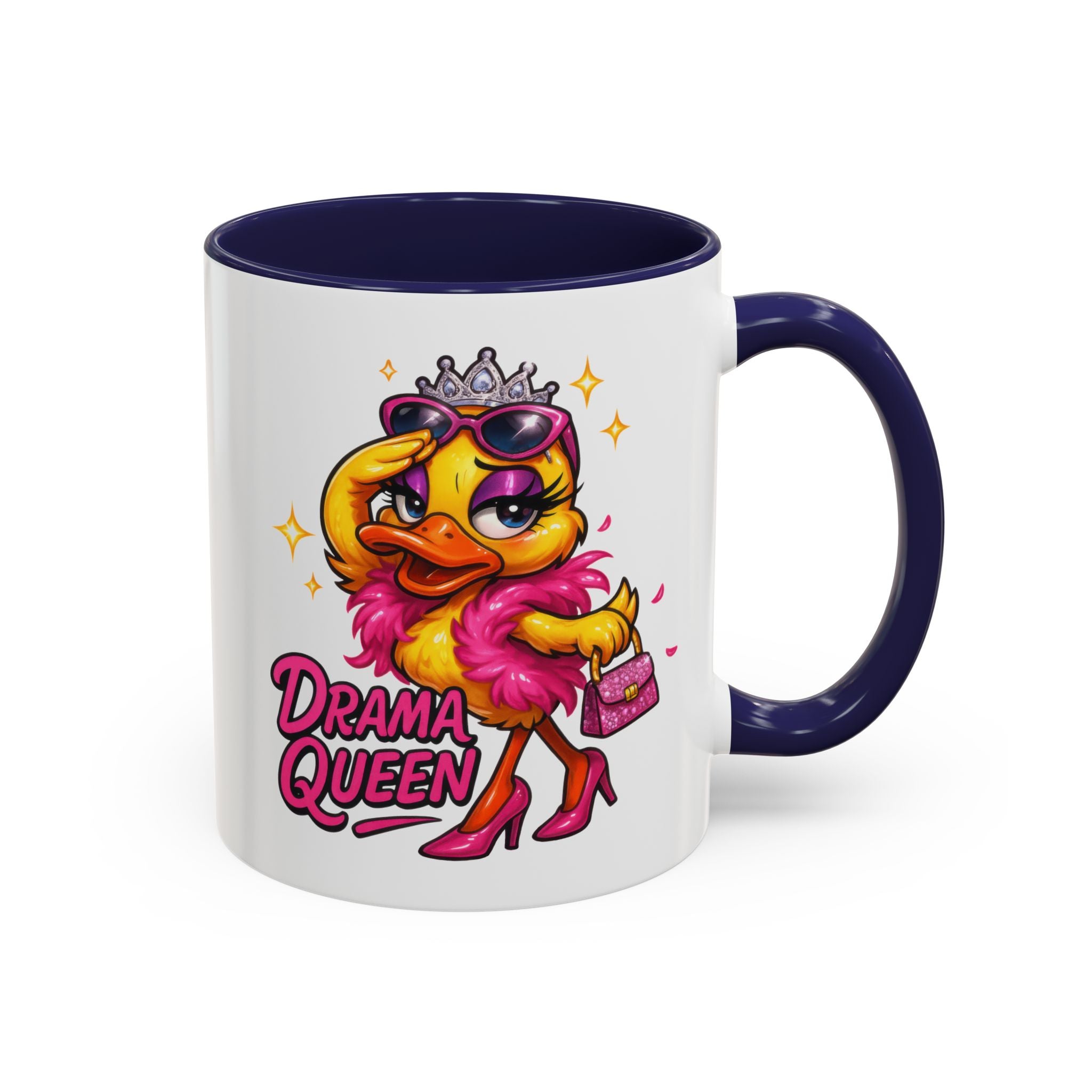 Drama Queen Coffee Mug, Funny Mug for Her, Gift for Drama Lovers, Sassy Office Mug, Unique Present for Birthdays