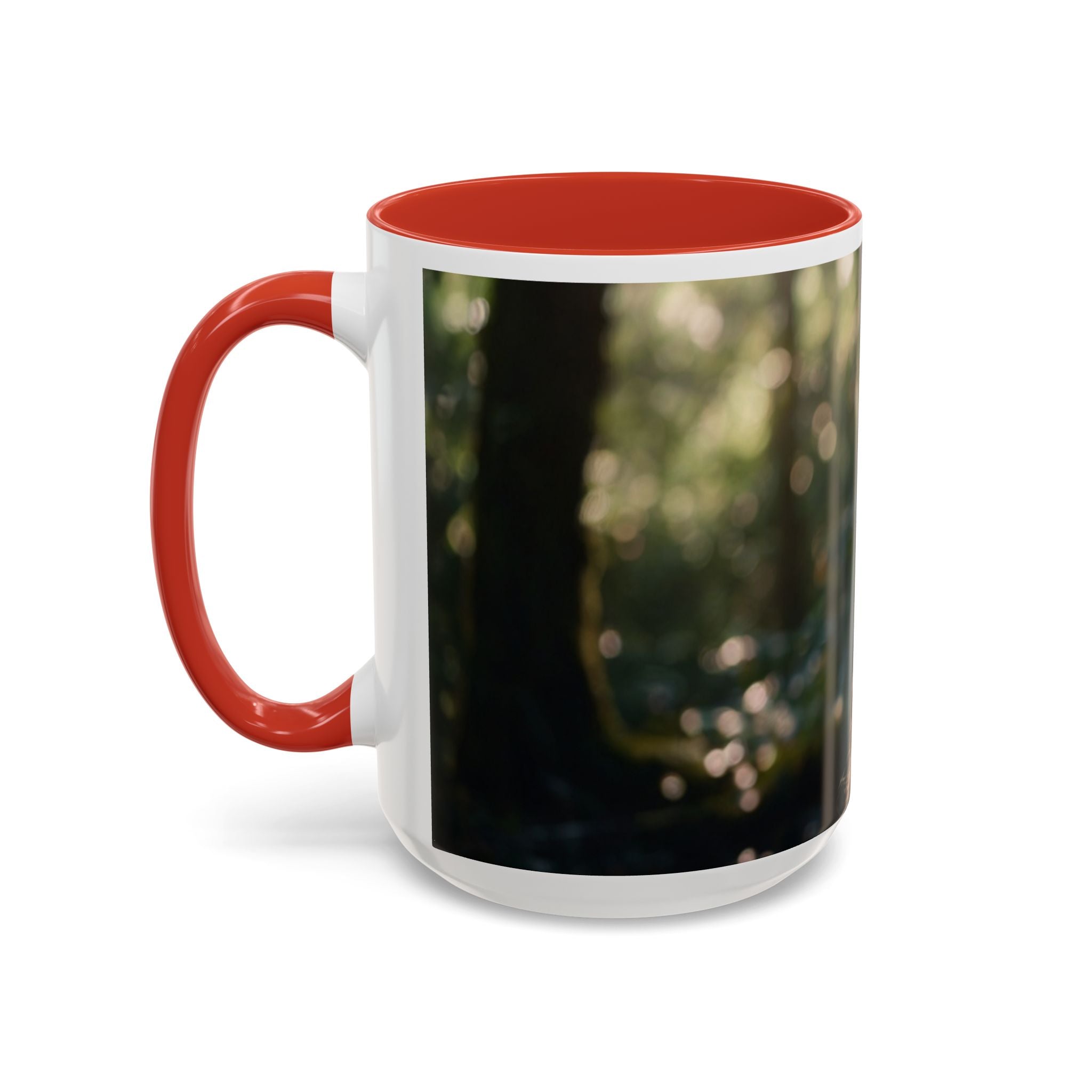 Fairy Forest Accent Coffee Mug - Enchanting Design for Nature Lovers