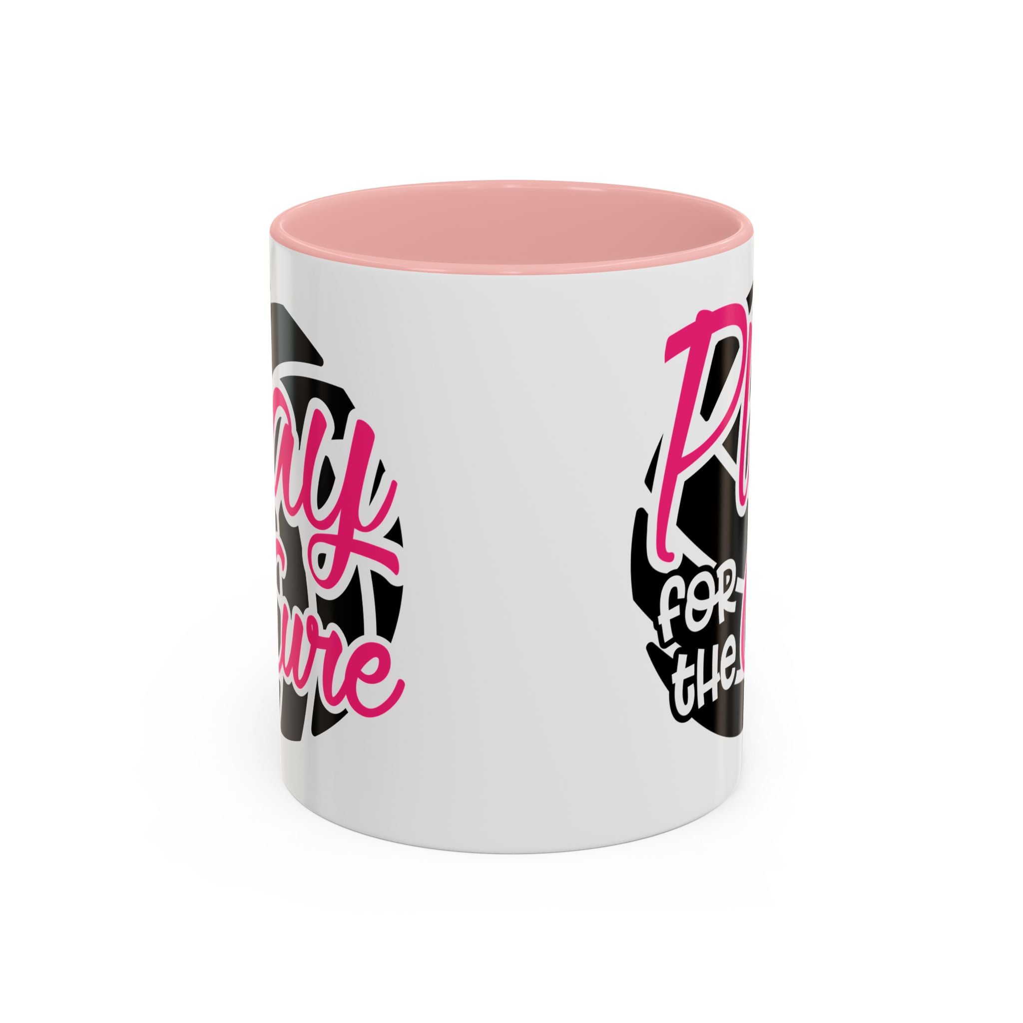 Volleyball  Coffee Mug, Play for the Cure Cup, Sports Gift , Athletes, Cancer Awareness, Inspirational Mug