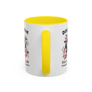 Dog Mom Coffee Mug - Life is Better with a Dog, Pet Lover Gift, Floral Paw Print Mug, Dog Mom Gift, Personalized Dog Mom Mug