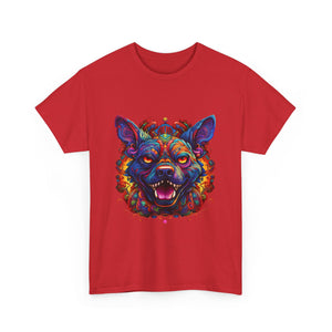 psychedelic dog psycho dog crazy classic  apparel t shirt