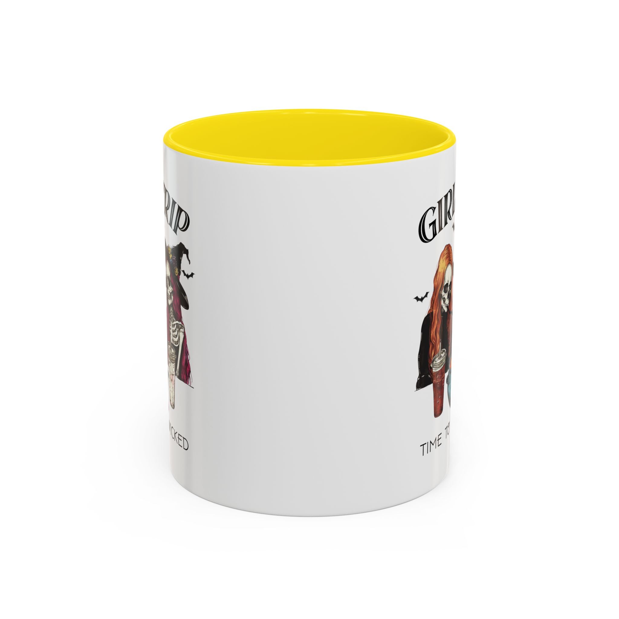 Wicked Girls Trip Coffee Mug, Halloween Gift, Spooky Vibes, Friends Gatherings, Witchy Decor, Fun Drinking Mug