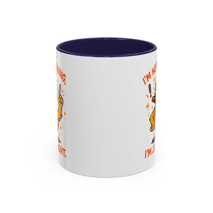 Funny attitude Duck Coffee Mug, I'm Not Arguing I'm Just Right Mug,  Gift for Coffee Lovers,  Birthdays