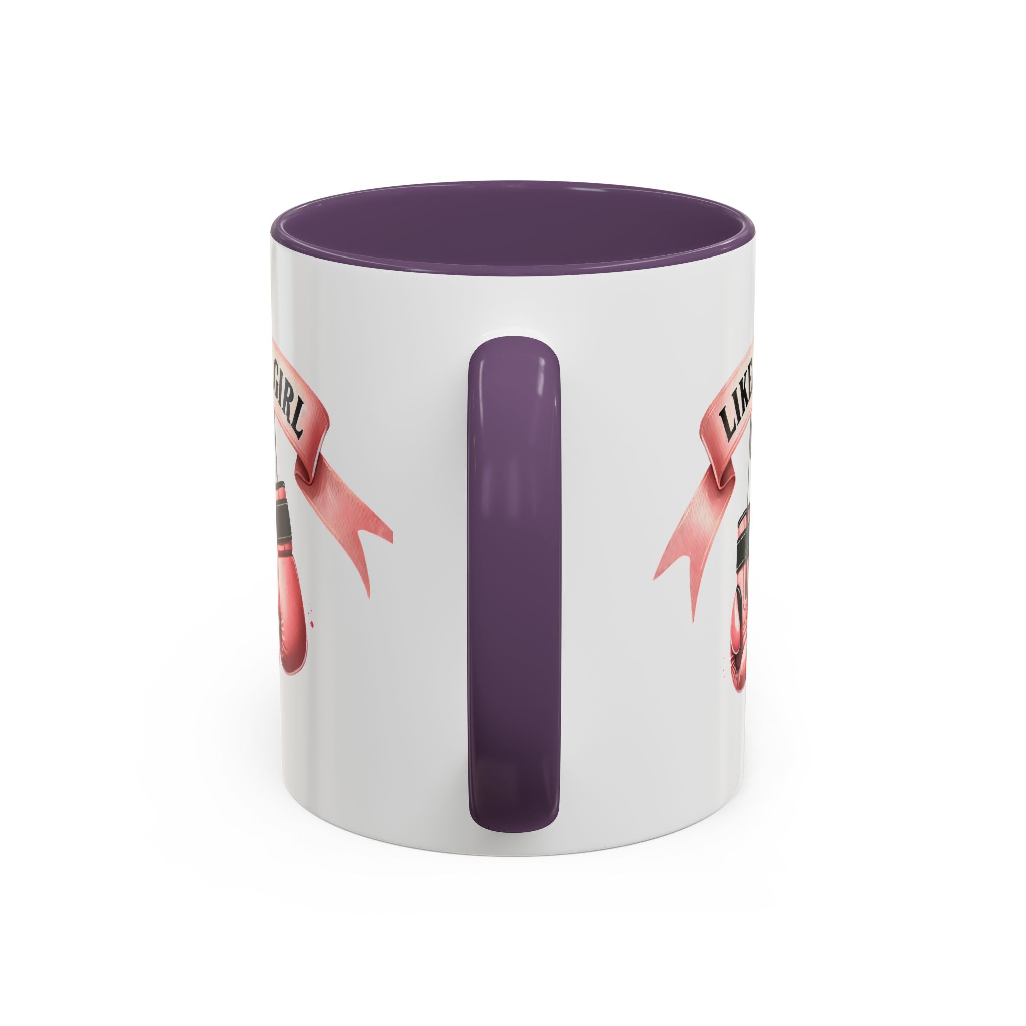 Boxing Motivation Coffee Mug | Like a Girl | Empowerment Gift, Sports Mug, Inspirational Gift, Fitness Accessory, Coffee Lover