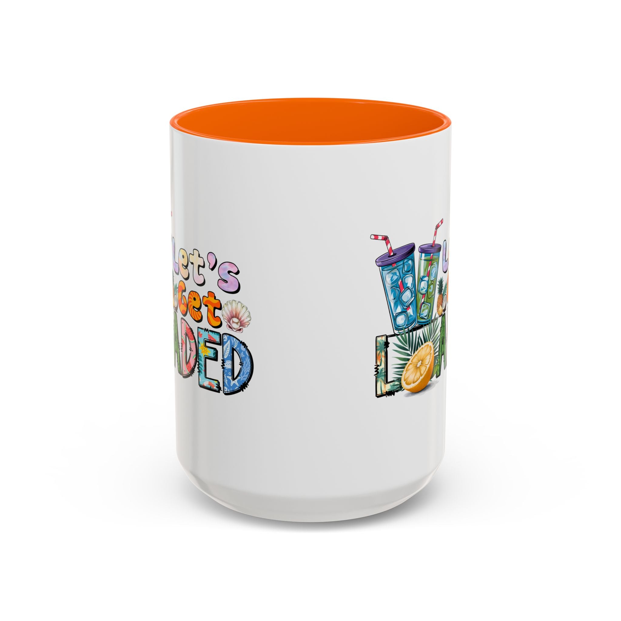 Colorful 'Let's Get Loaded' Coffee Mug - Fun Drinkware for Parties & Gatherings