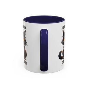 Funny Cat Mug | Silence Is Golden Coffee Cup | Gift for Cat Lovers | Humorous Kitchenware | Ceramic Teacup | Unique Animal Gifts