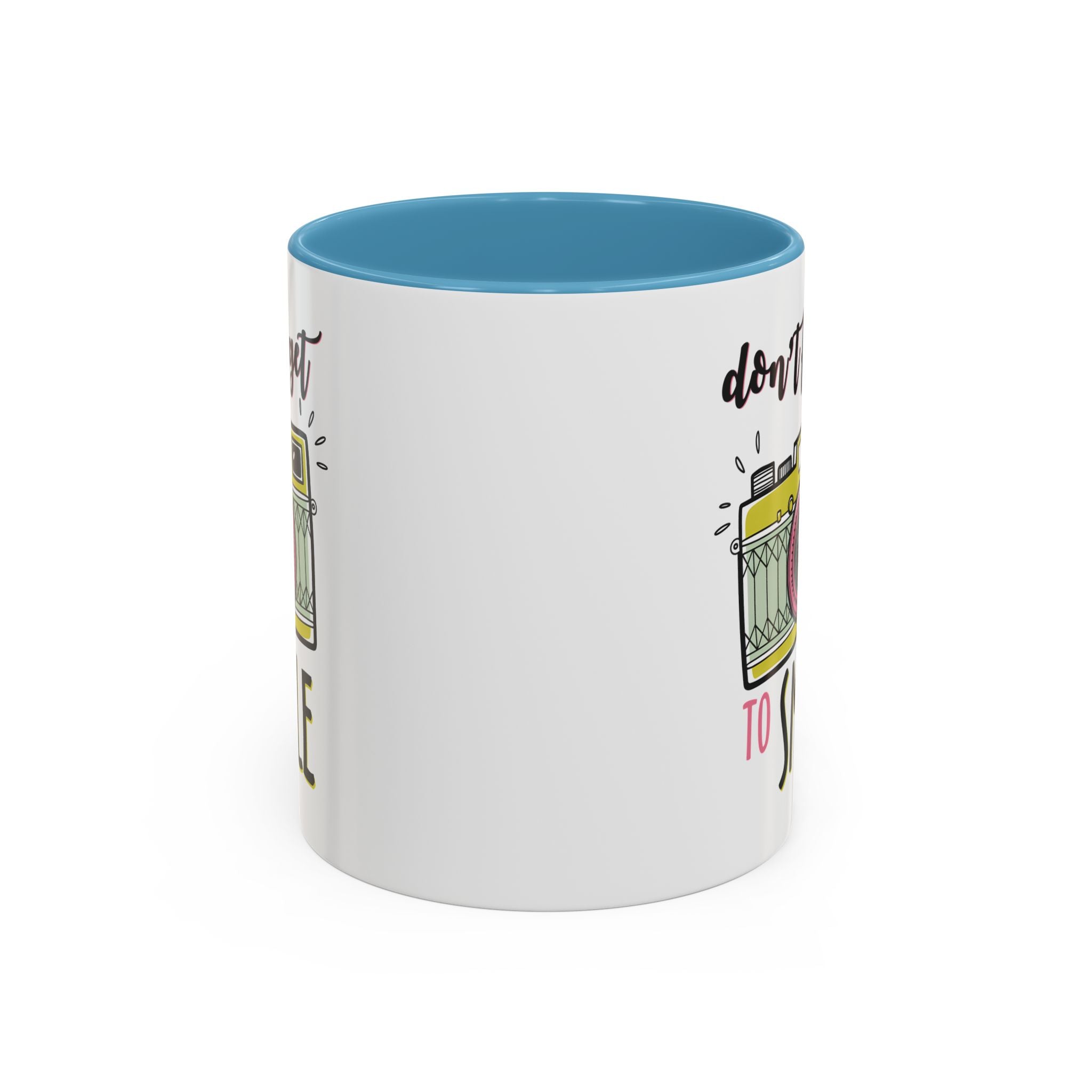 Inspirational Coffee Mug - 'Don't Forget to Smile' mental health