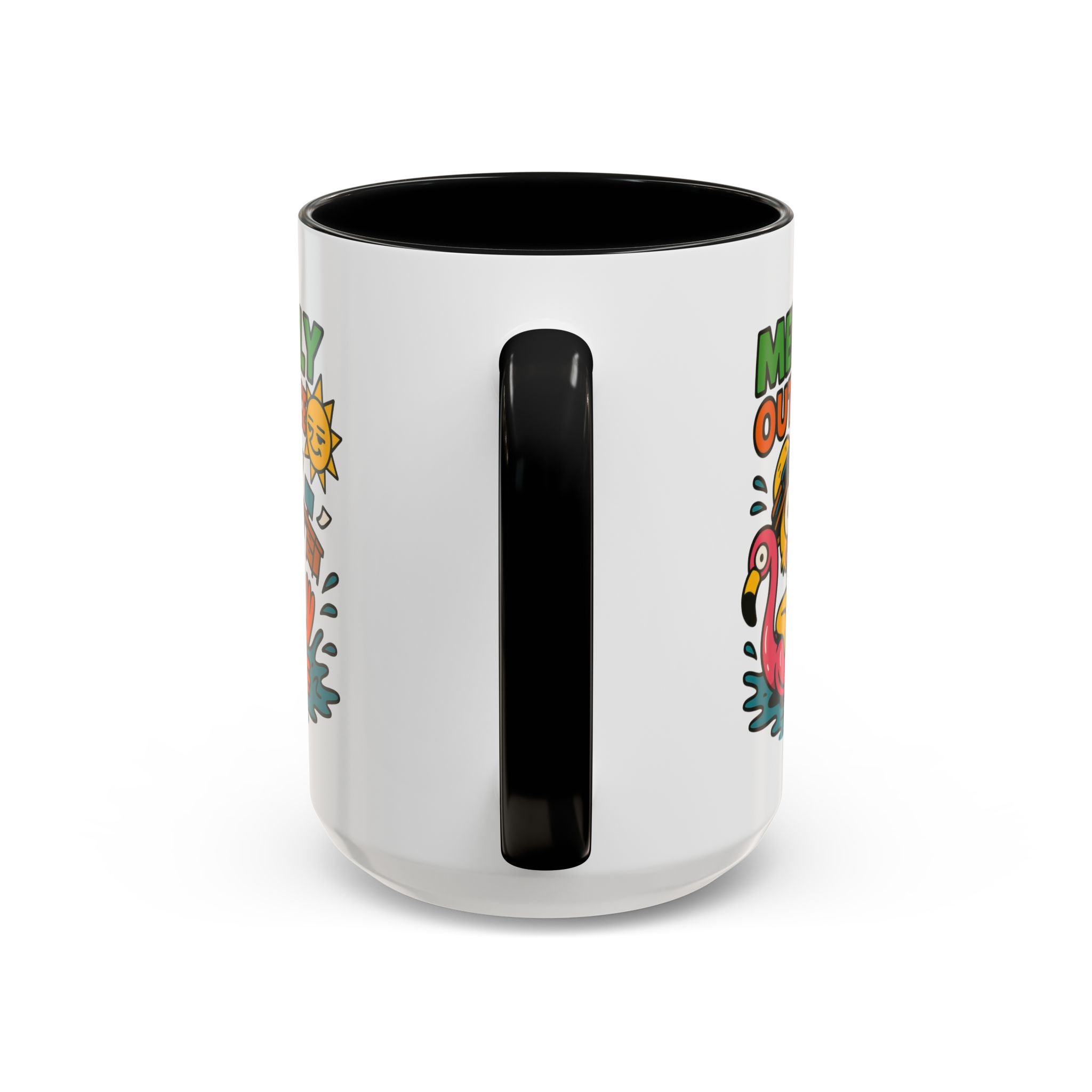 Fun Summer Coffee Mug, Quirky Gift for Beach Lovers, Office Humor Mug, Relaxation, Vacation, Cute Animal Design