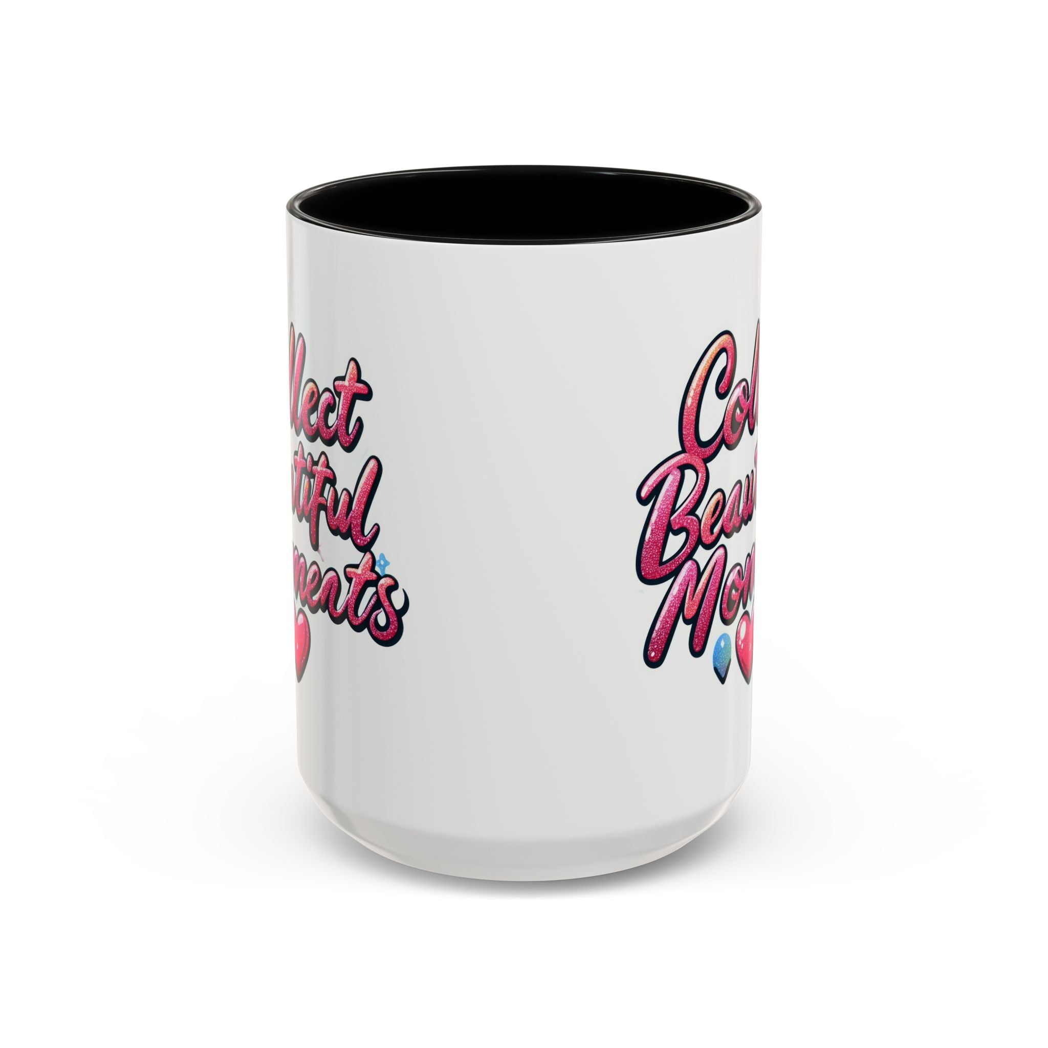 Collect Beautiful Moments Coffee Mug - 11oz & 15oz positive vibe love heart cup