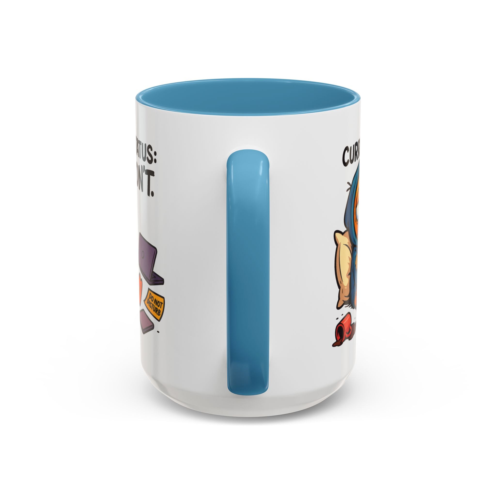 Chill Vibes Coffee Mug, Perfect for Lazy Days, Gift for Homebodies, Quirky Coffee Lover, Fun Desk Accessory, Work from Home Essentials