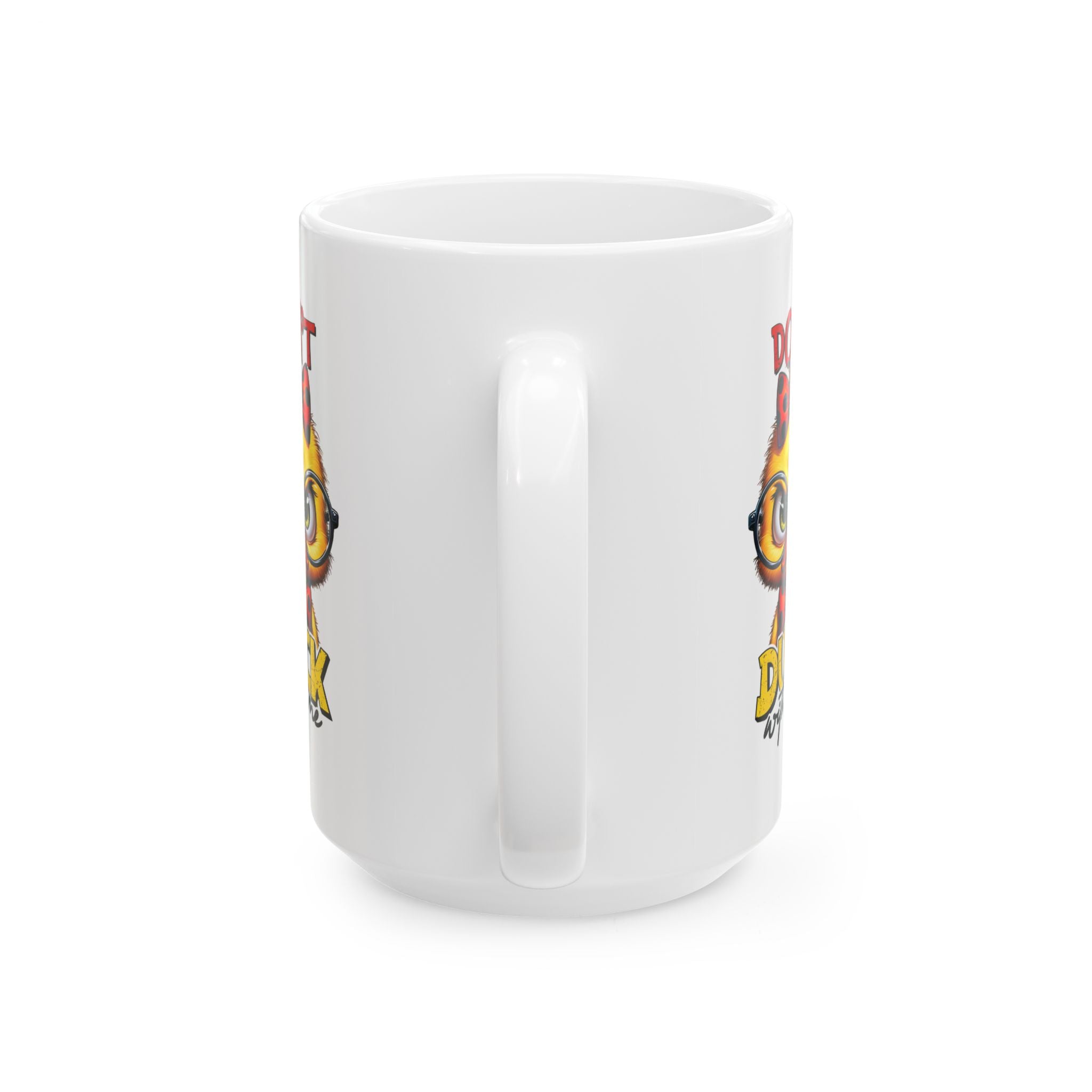 funny duck attitude sarcasm coffee Mug for Coffee Lovers, Quirky Gift for Friends, Office Humor, Don't Talk to Me, Birthday Present
