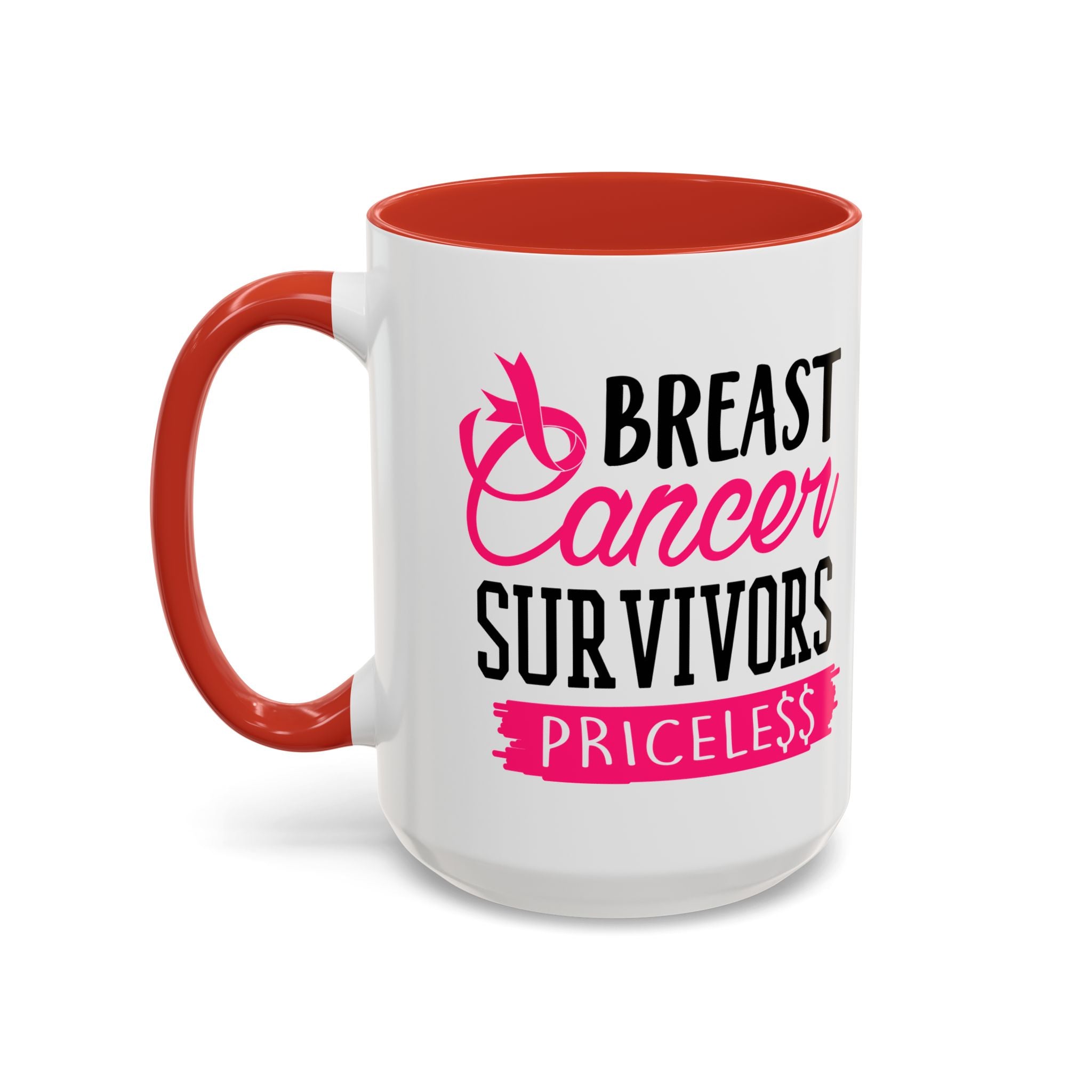 Breast Cancer Survivors Coffee Mug, Inspirational Cancer Gift, Supportive Awareness Mug, Gift for Survivors, Encouraging Morning Coffee